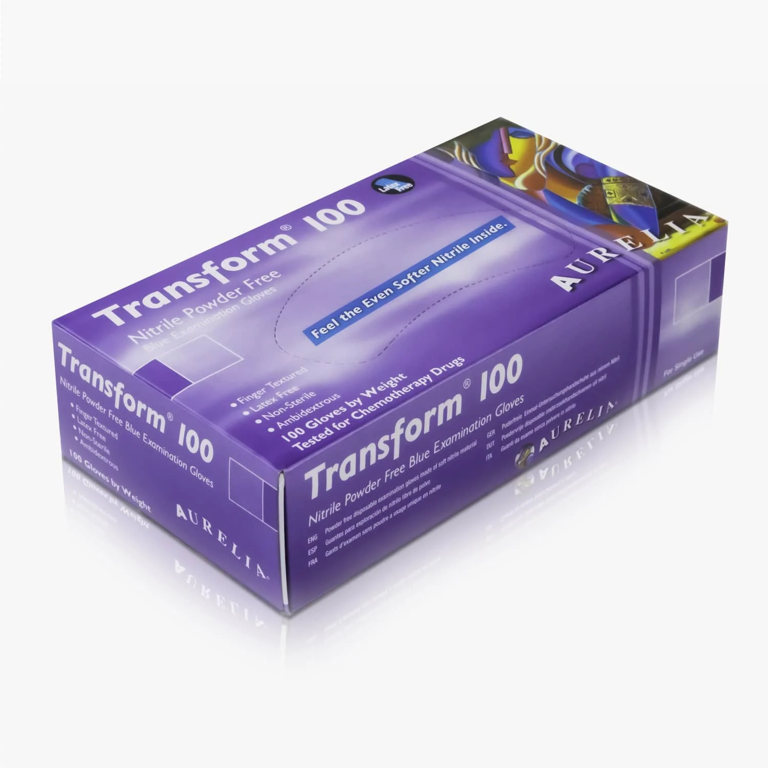 Aurelia Transform Nitrile Gloves – 100 Pack