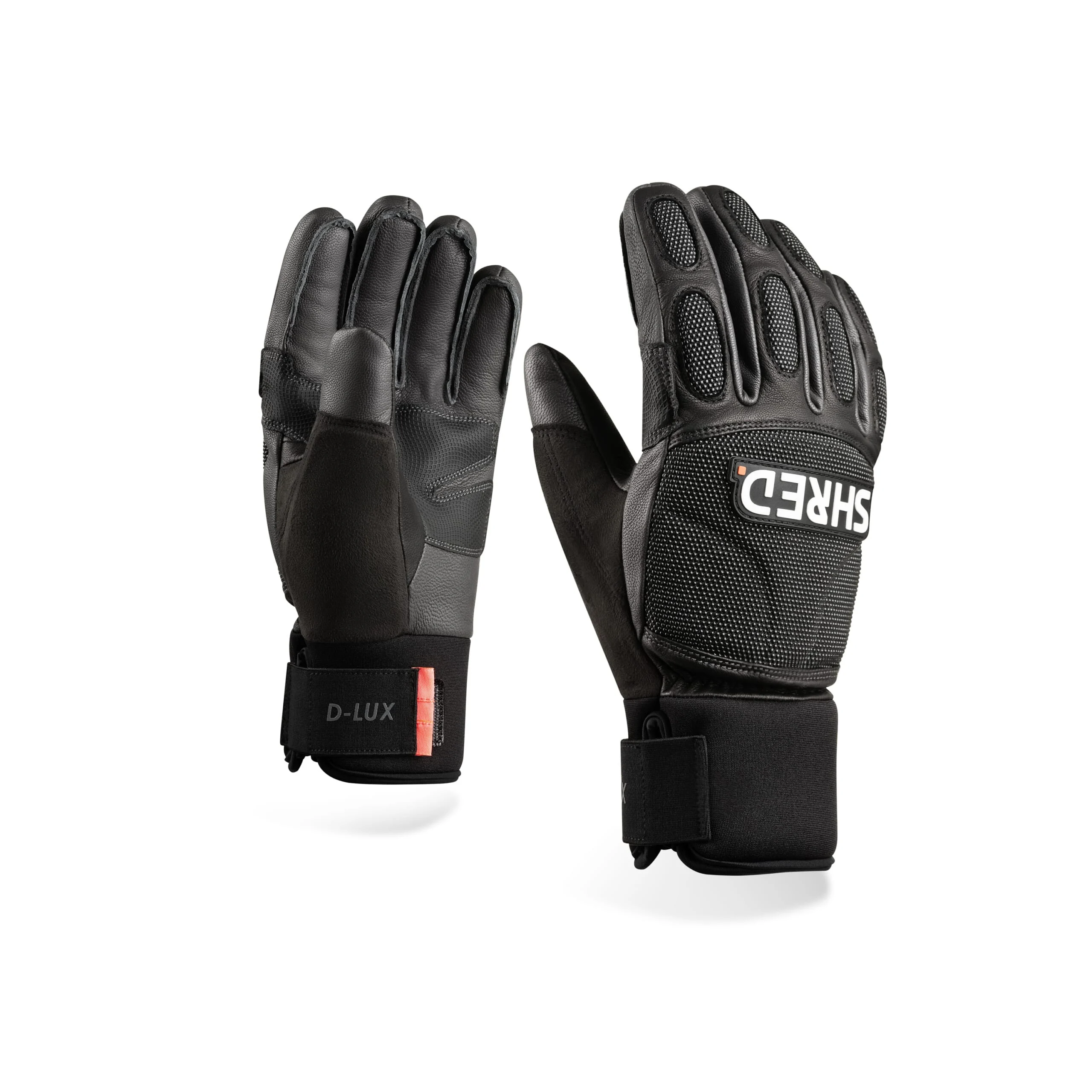 SHRED All MTN Protective Gloves D-LUX Black