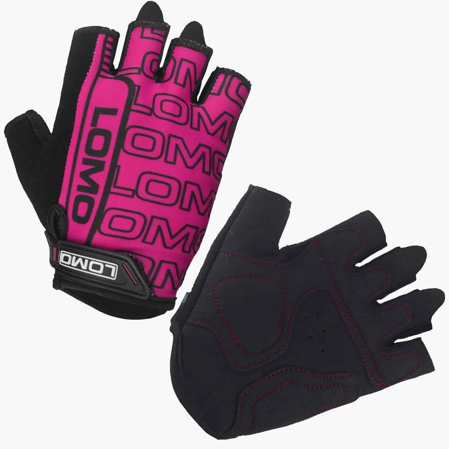 SG2 – Short Finger Cycling Gloves – Pink