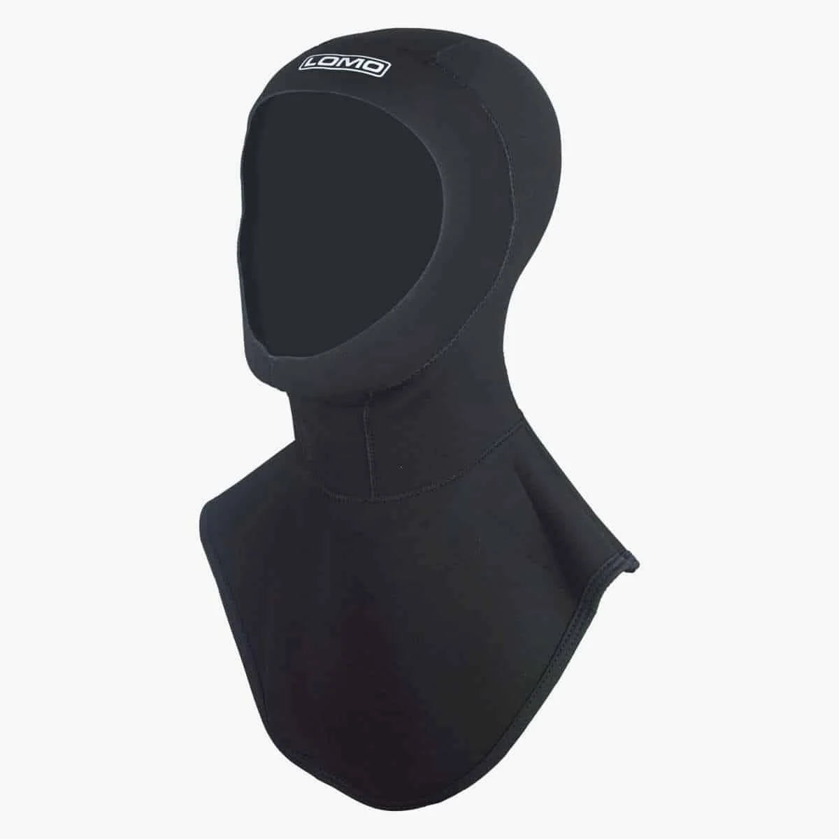 3mm Wetsuit Hood With Bib – Black