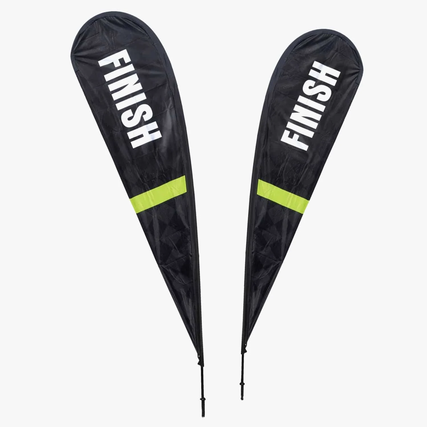 Race Event Teardrop Flag – FINISH