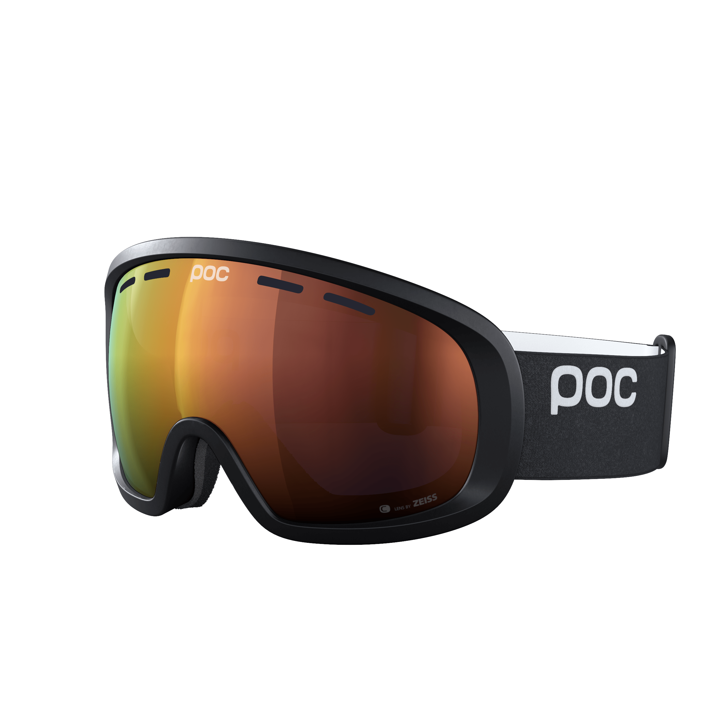 POC Fovea Mid Clarity Uranium Black Spektris Orange