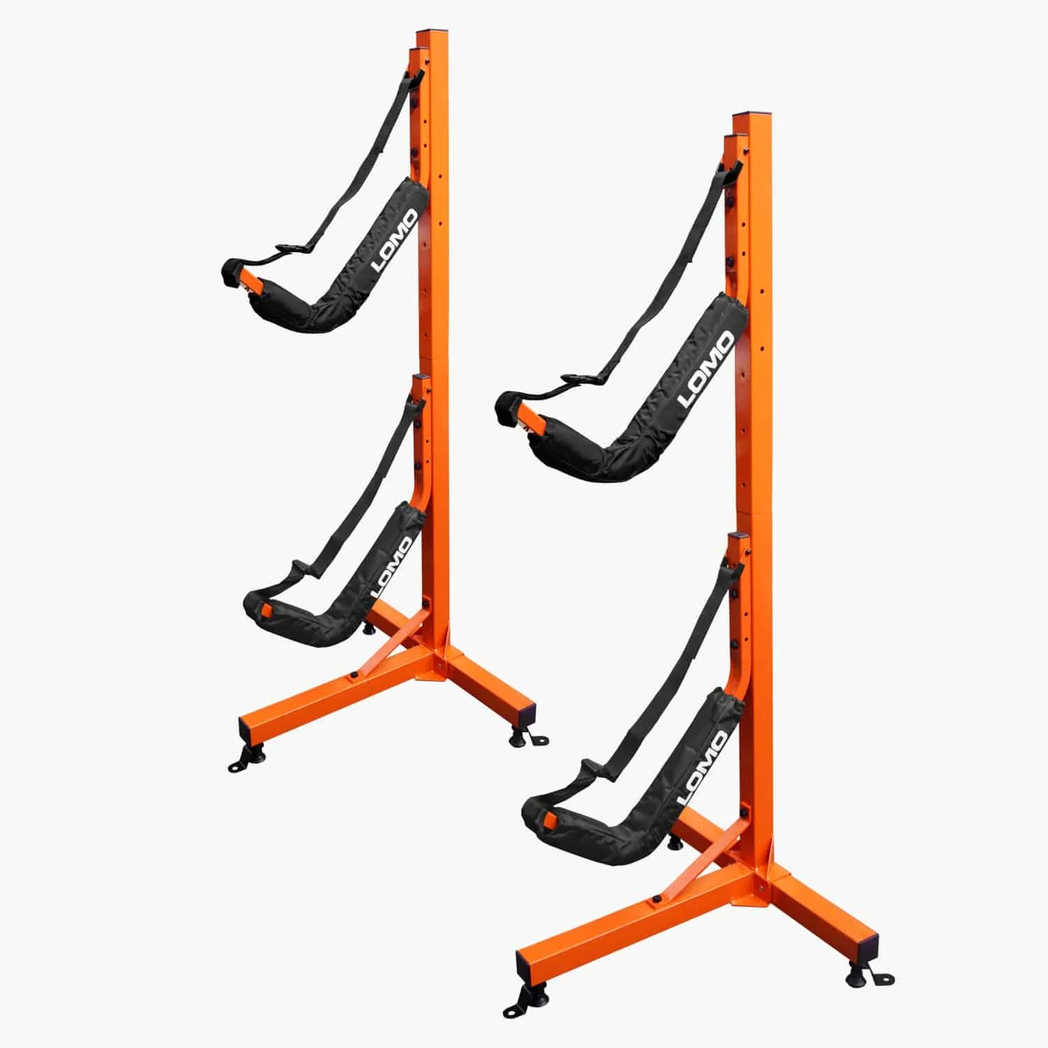 Floor Standing 2 Kayak Rack – Orange