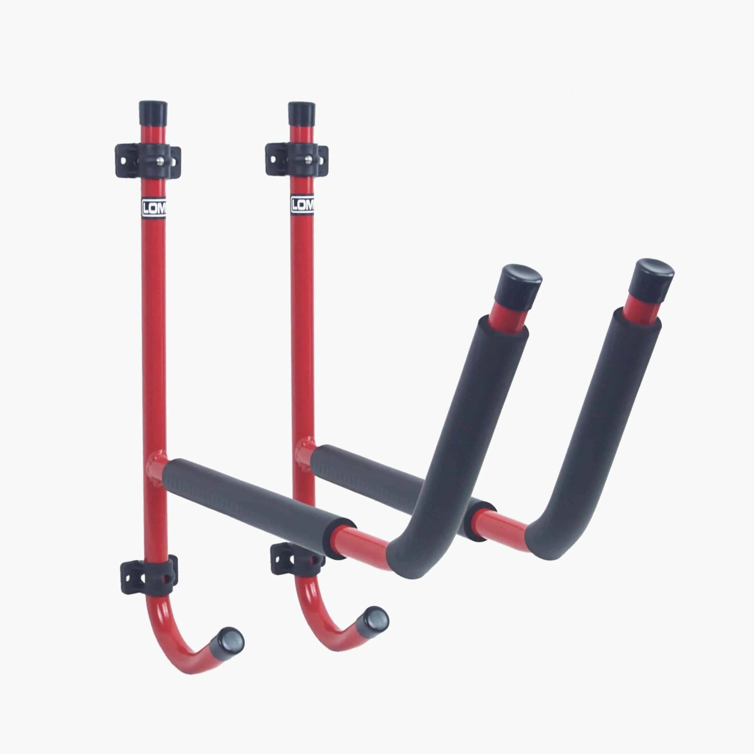 Folding Kayak Wall Rack – Red