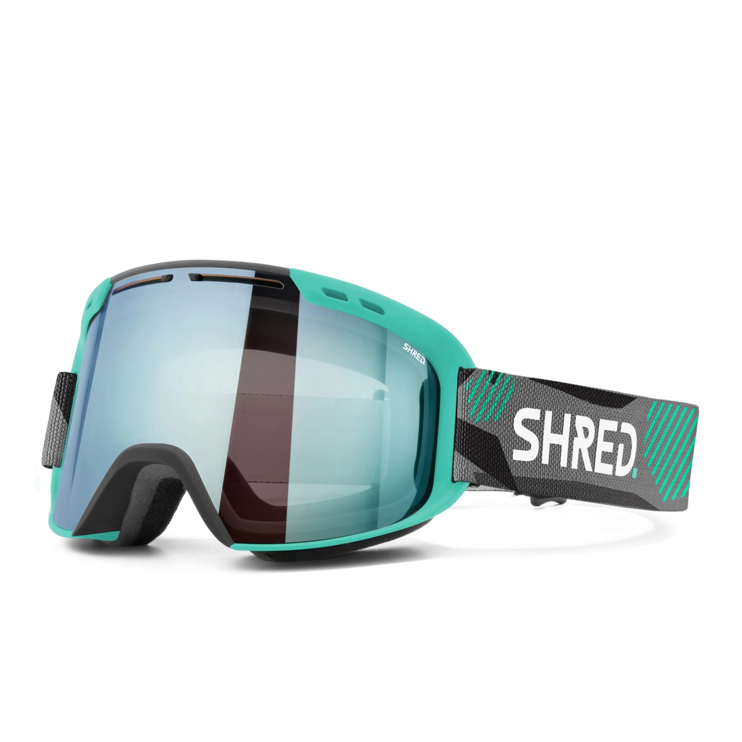 SHRED Amazify Goggles Fog Flash – CBL Deep Blue Mirror