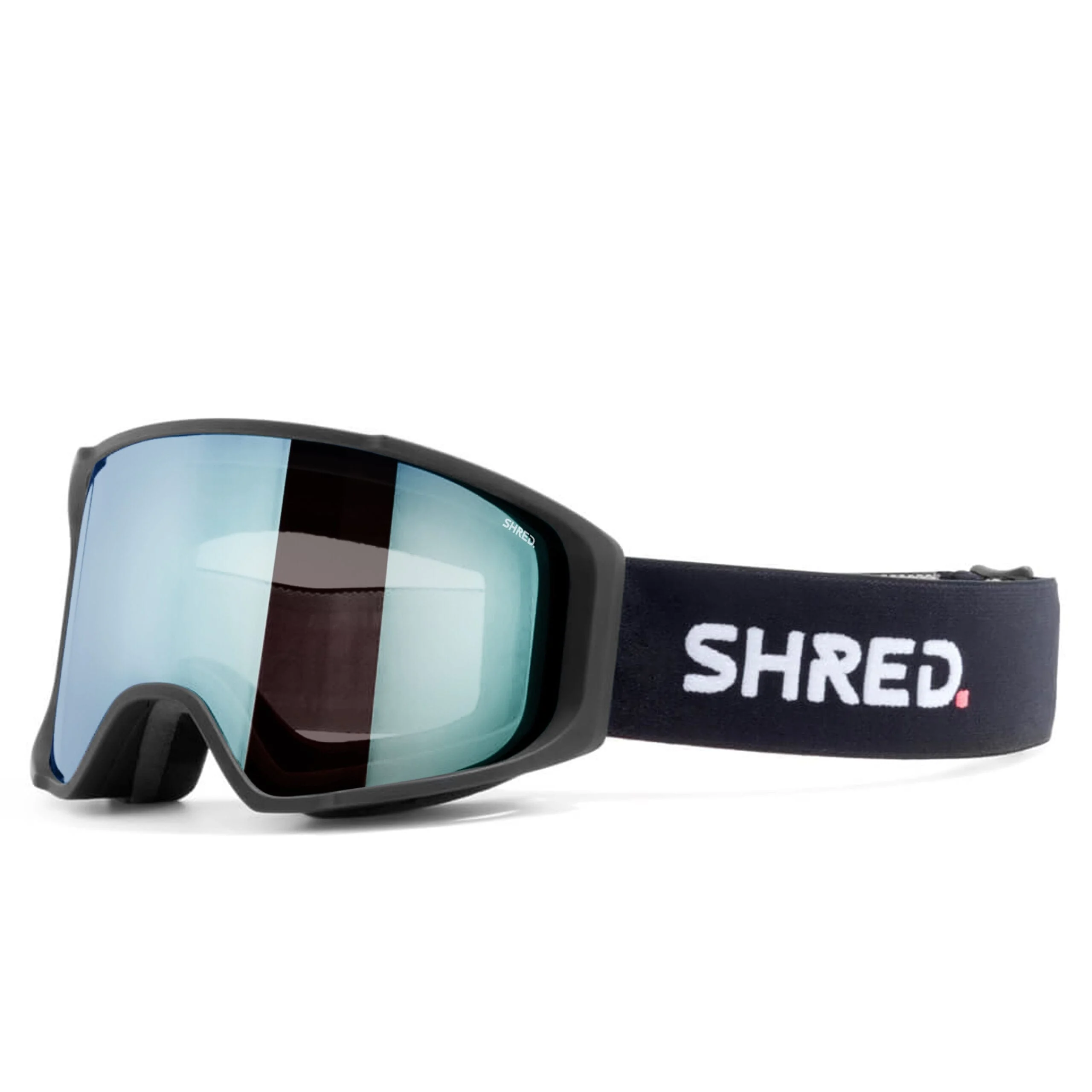 SHRED Simplify+ Goggles Black – CBL 2.0 Ice + CLB Sky (2 Lens)