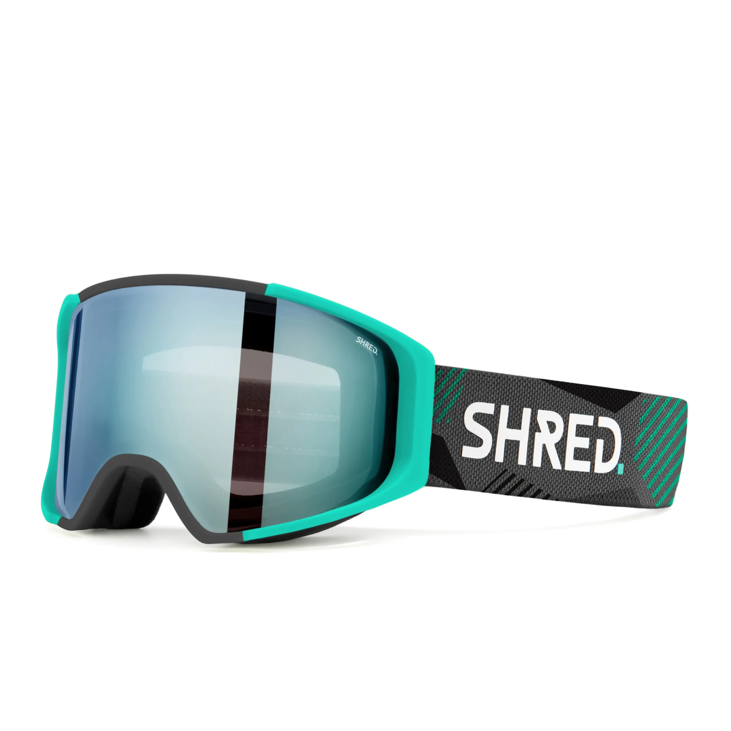 SHRED Simplify+ Goggles Fog Flash – CBL Deep Blue Mirror (2 Lens)
