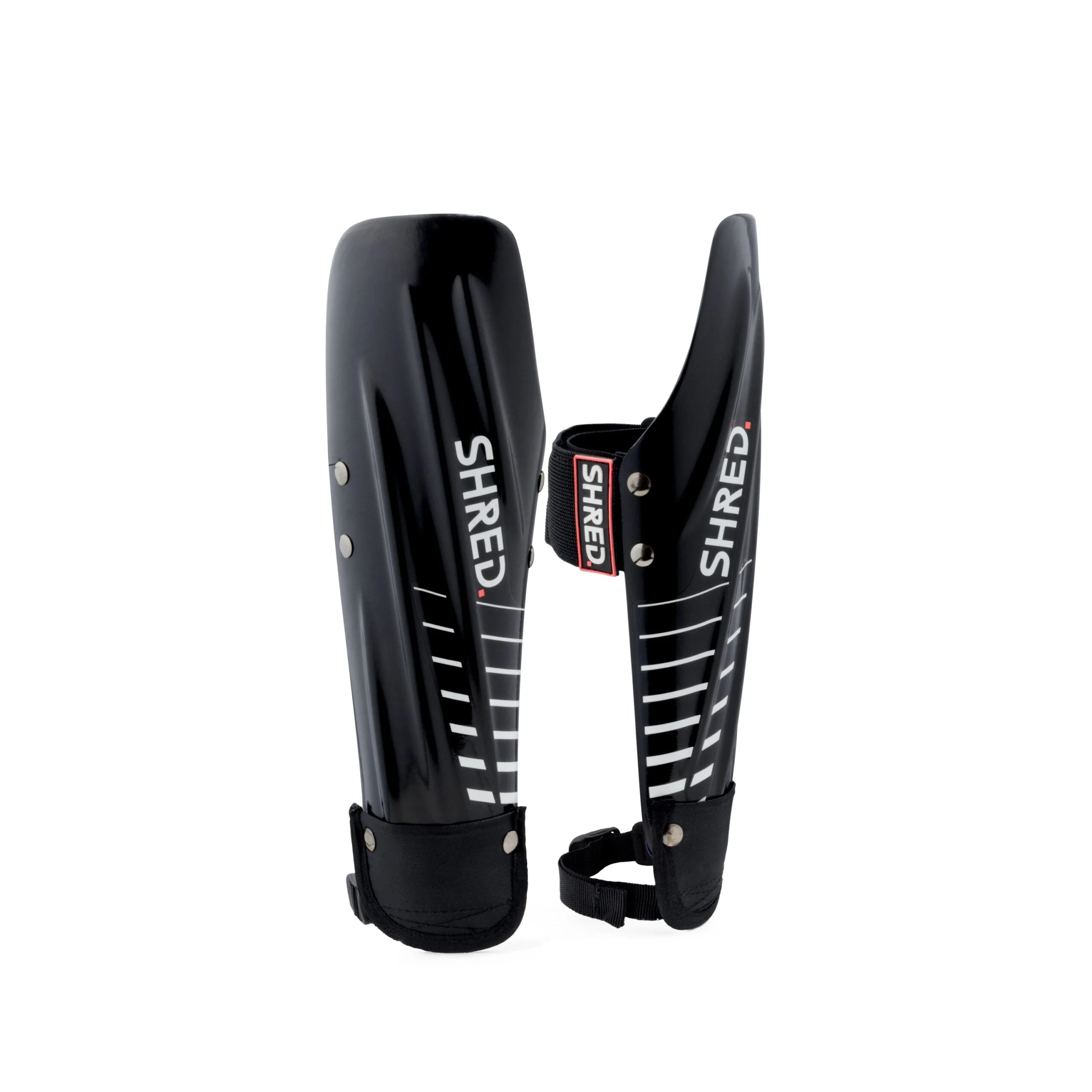 SHRED Carbon Arm Guards Charcoal/White Large