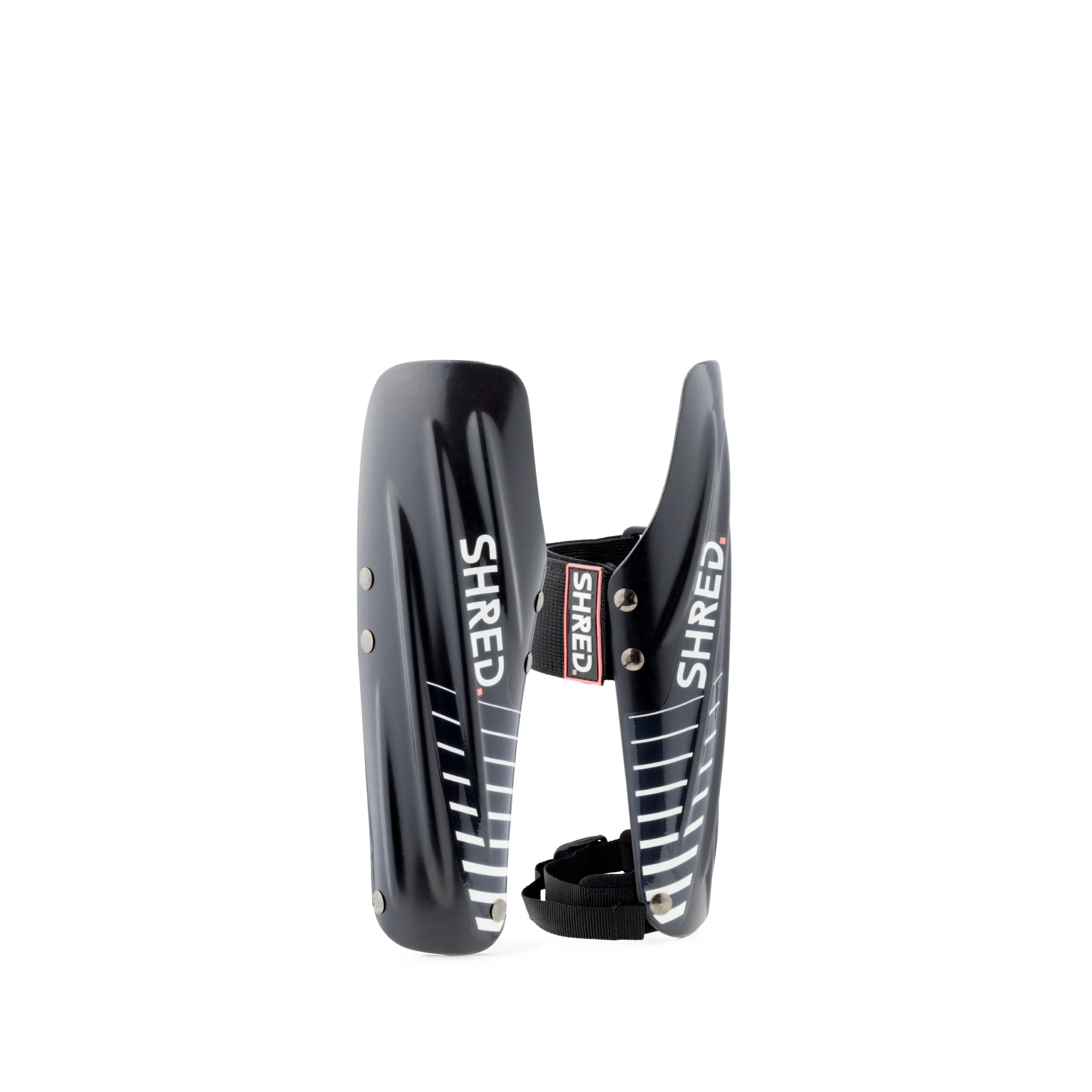 SHRED Carbon Arm Guards Charcoal/White Small