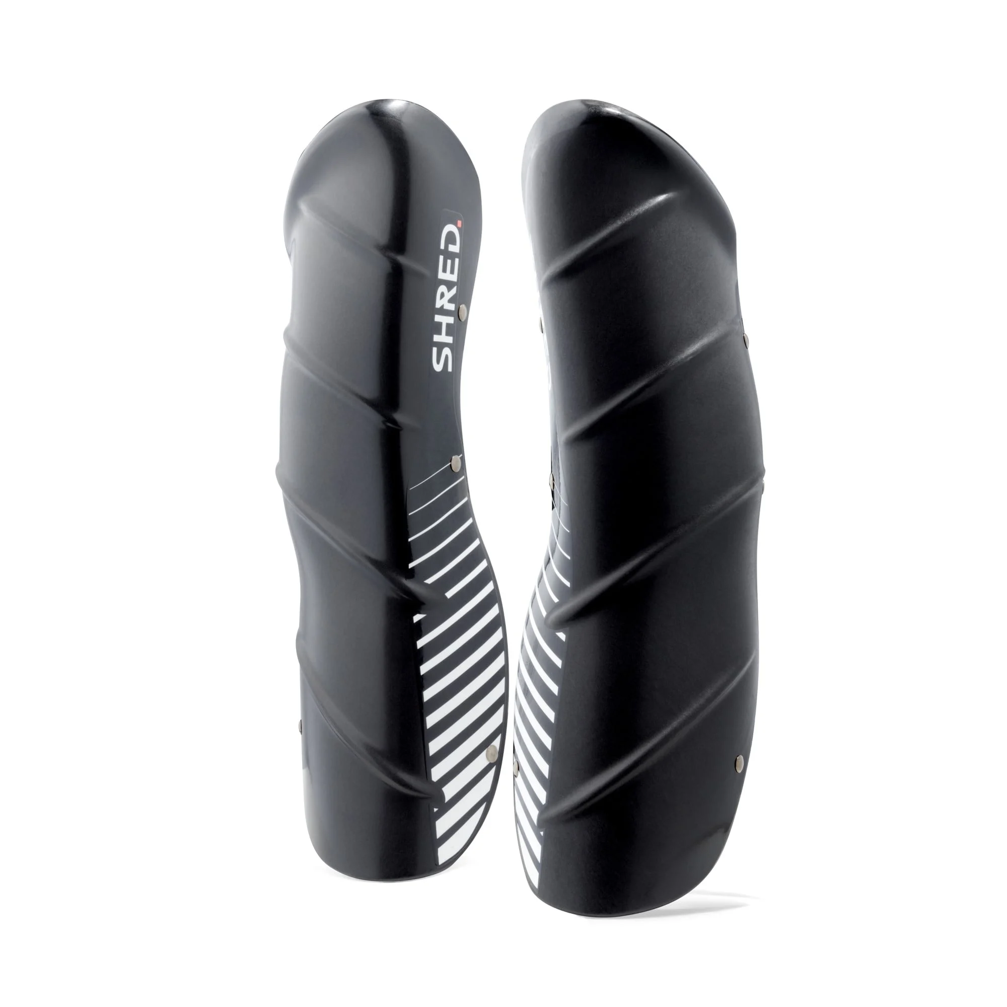 SHRED Carbon Shin Guards Charcoal/White PRO