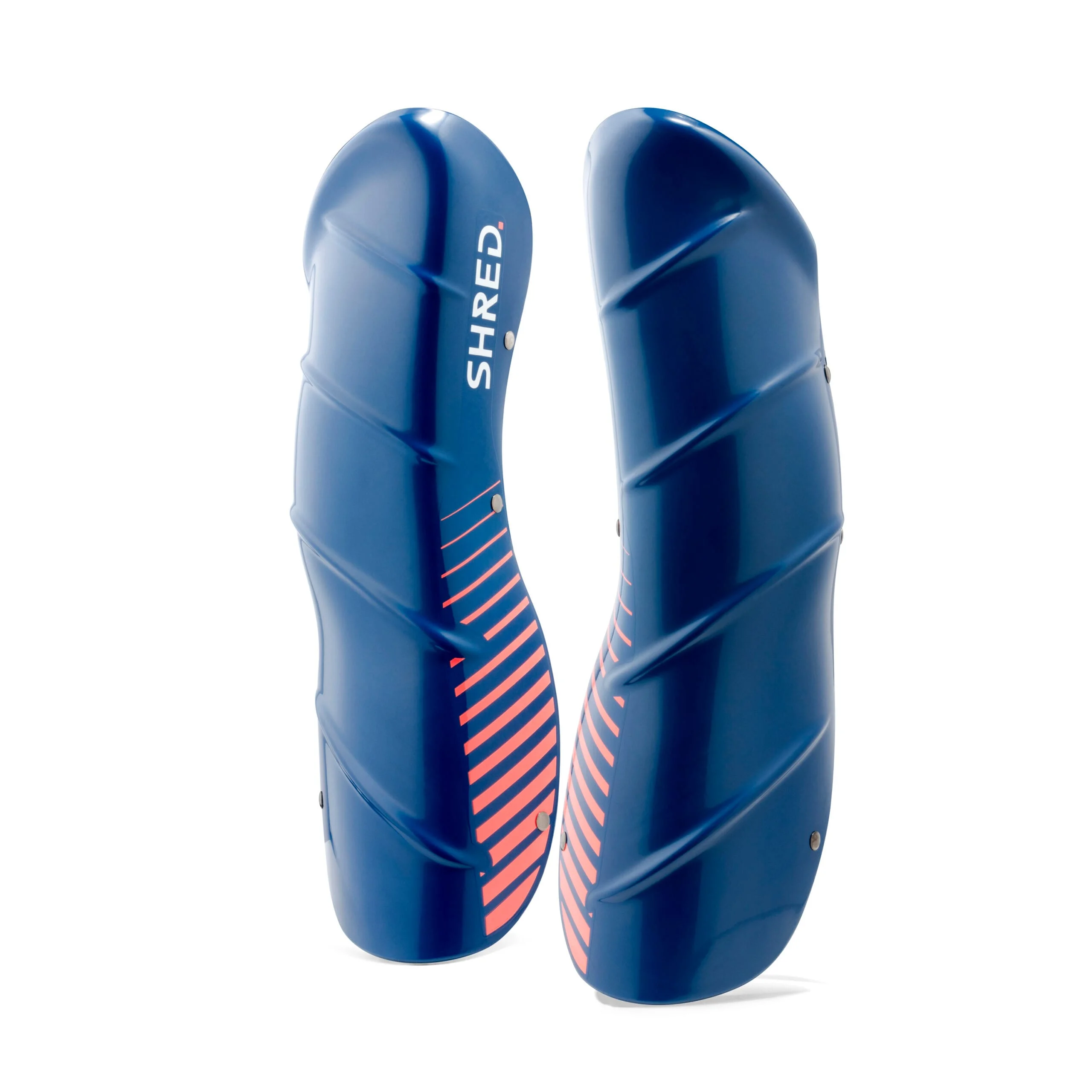 Shred Shin Guard Navy/Rust PRO