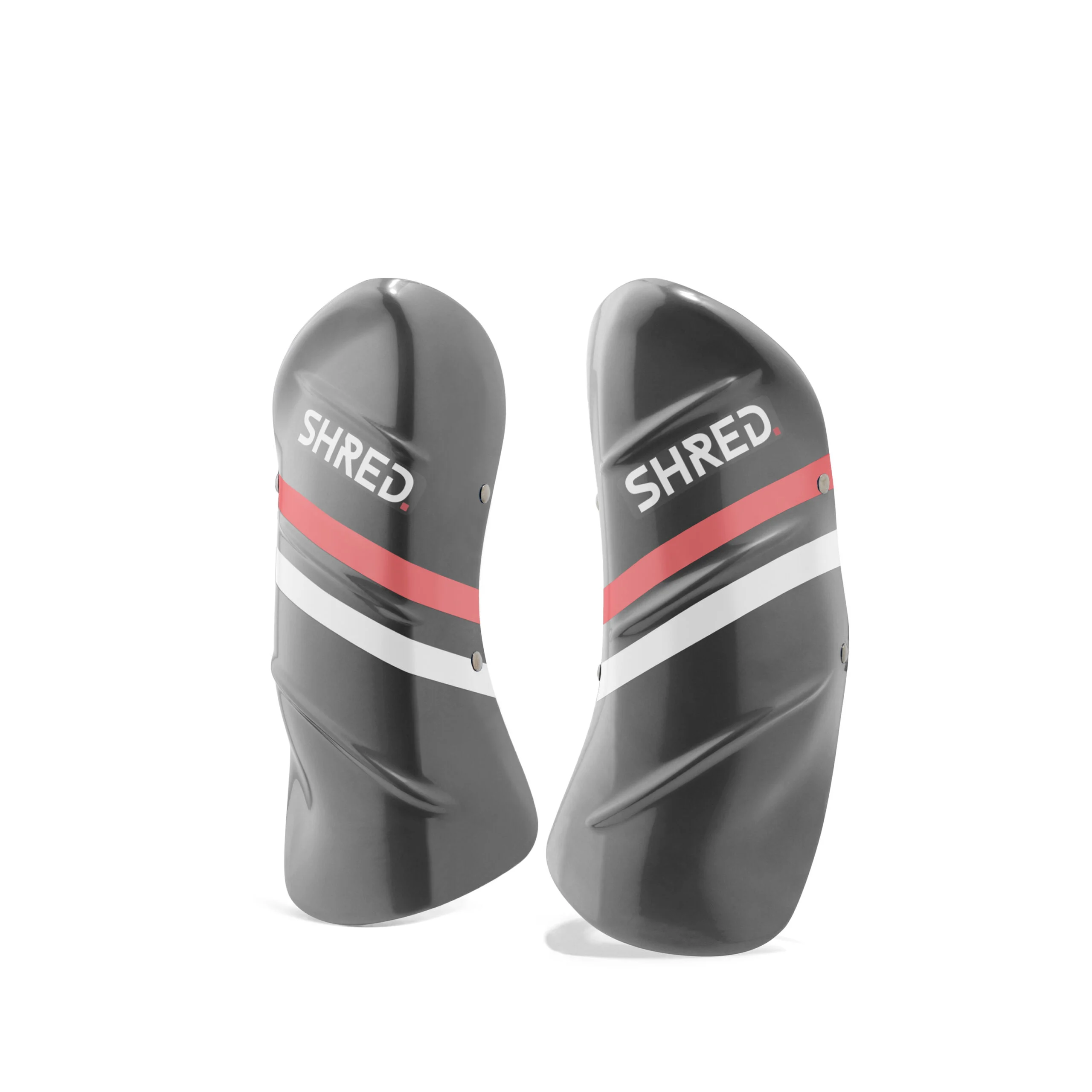 Shred Shin Guard Grey/Rust Small