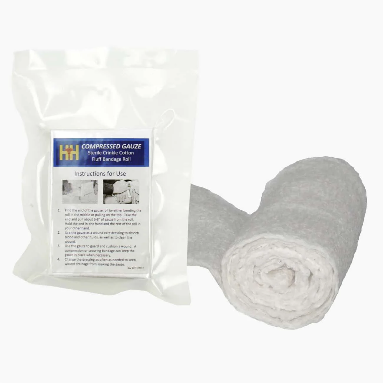 HH Compressed Gauze – Z Fold