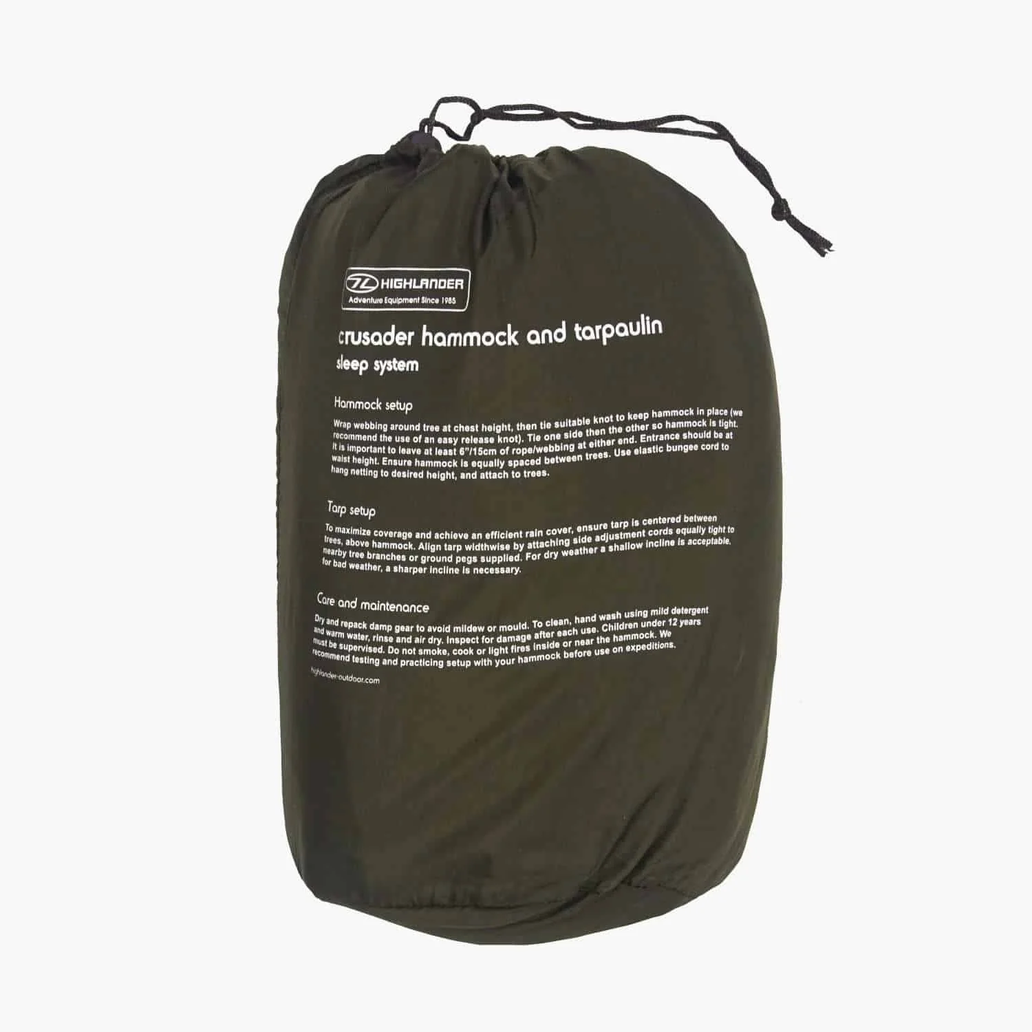 Crusader Hammock and Tarpaulin Sleep System