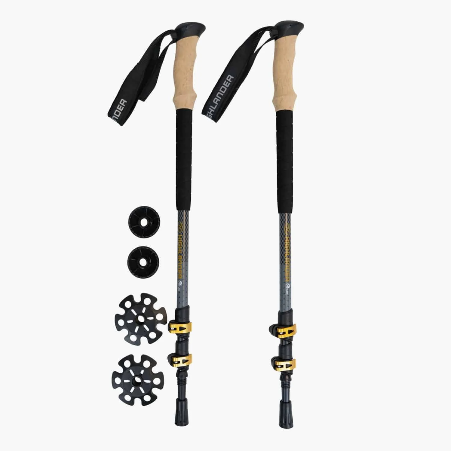 Highlander Skye Carbon Fibre Walking Poles – Pair