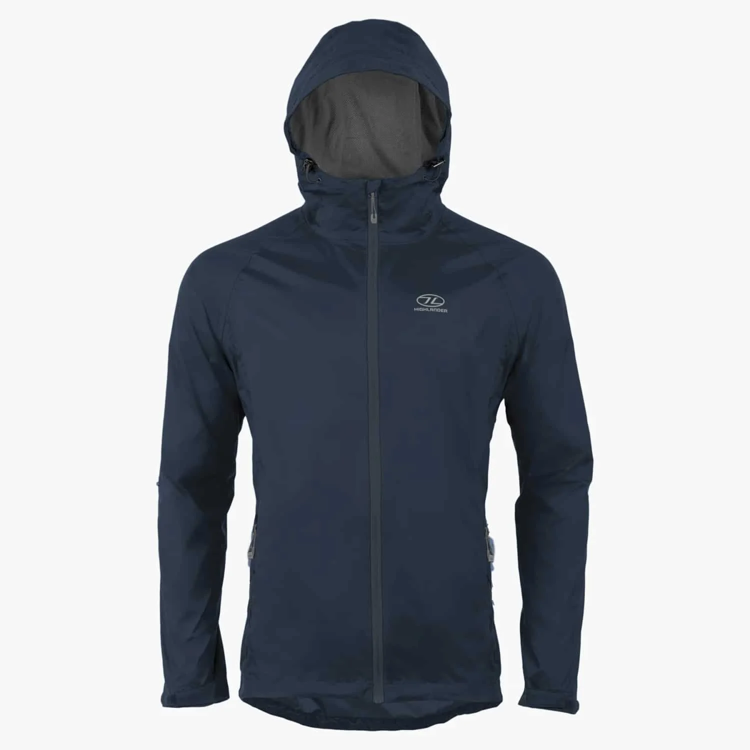 Highlander Stow & Go Pack Away Waterproof and Windproof Jacket – Navy