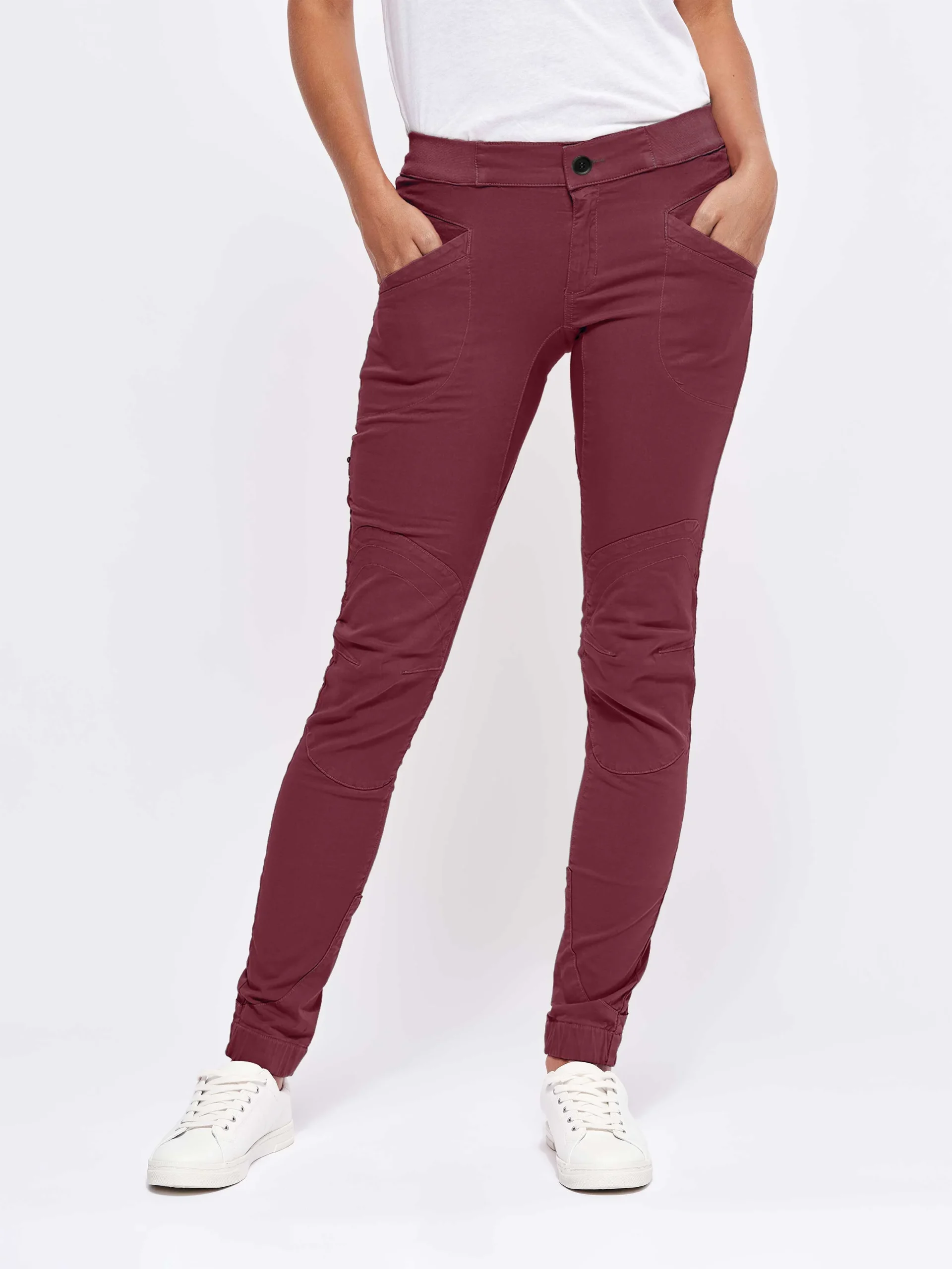 Looking For Wild Laila Peak Pant Womens - Size M - Cordovan (Outlet)