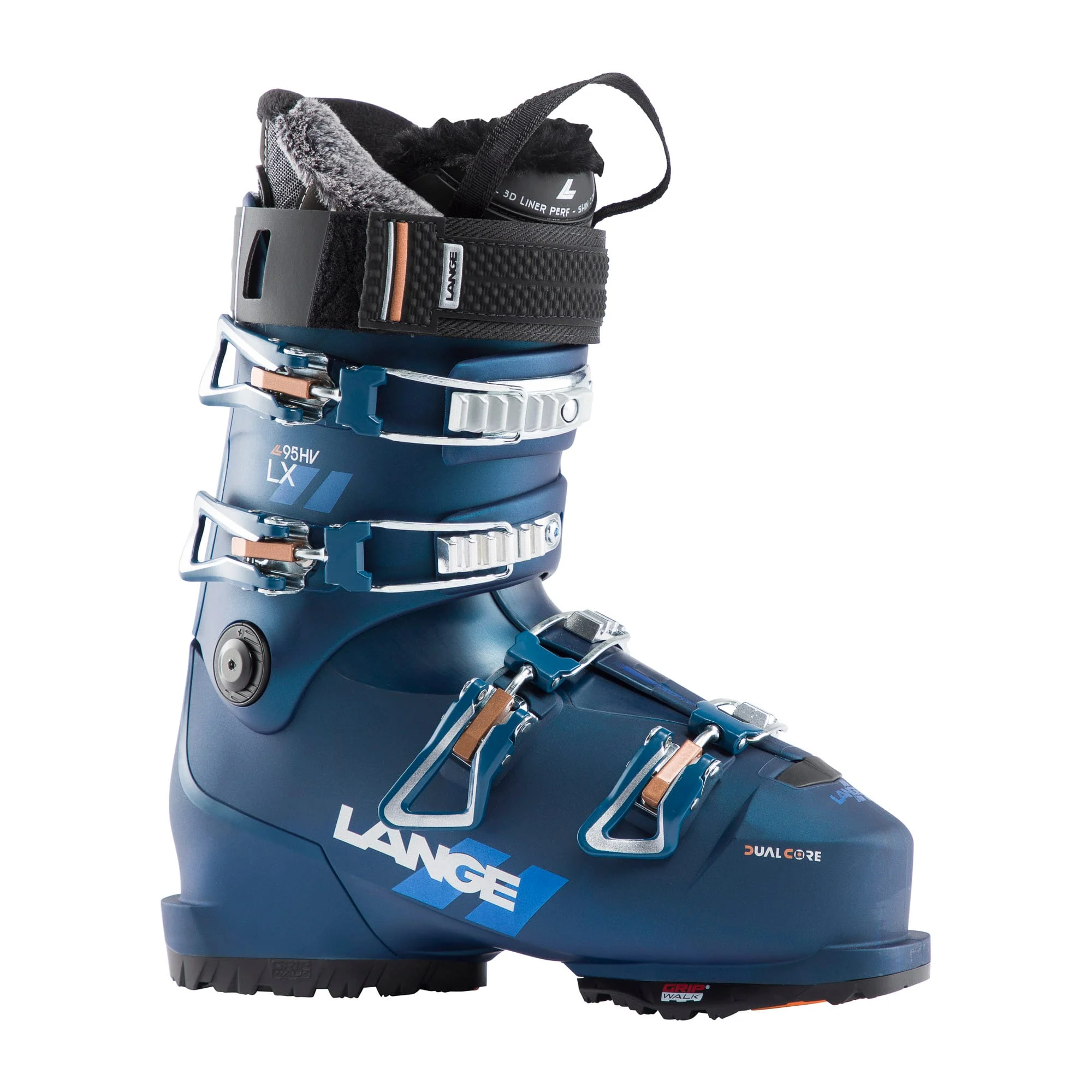 Lange LX 95 Womens HV GW Bright Blue Ski Boot