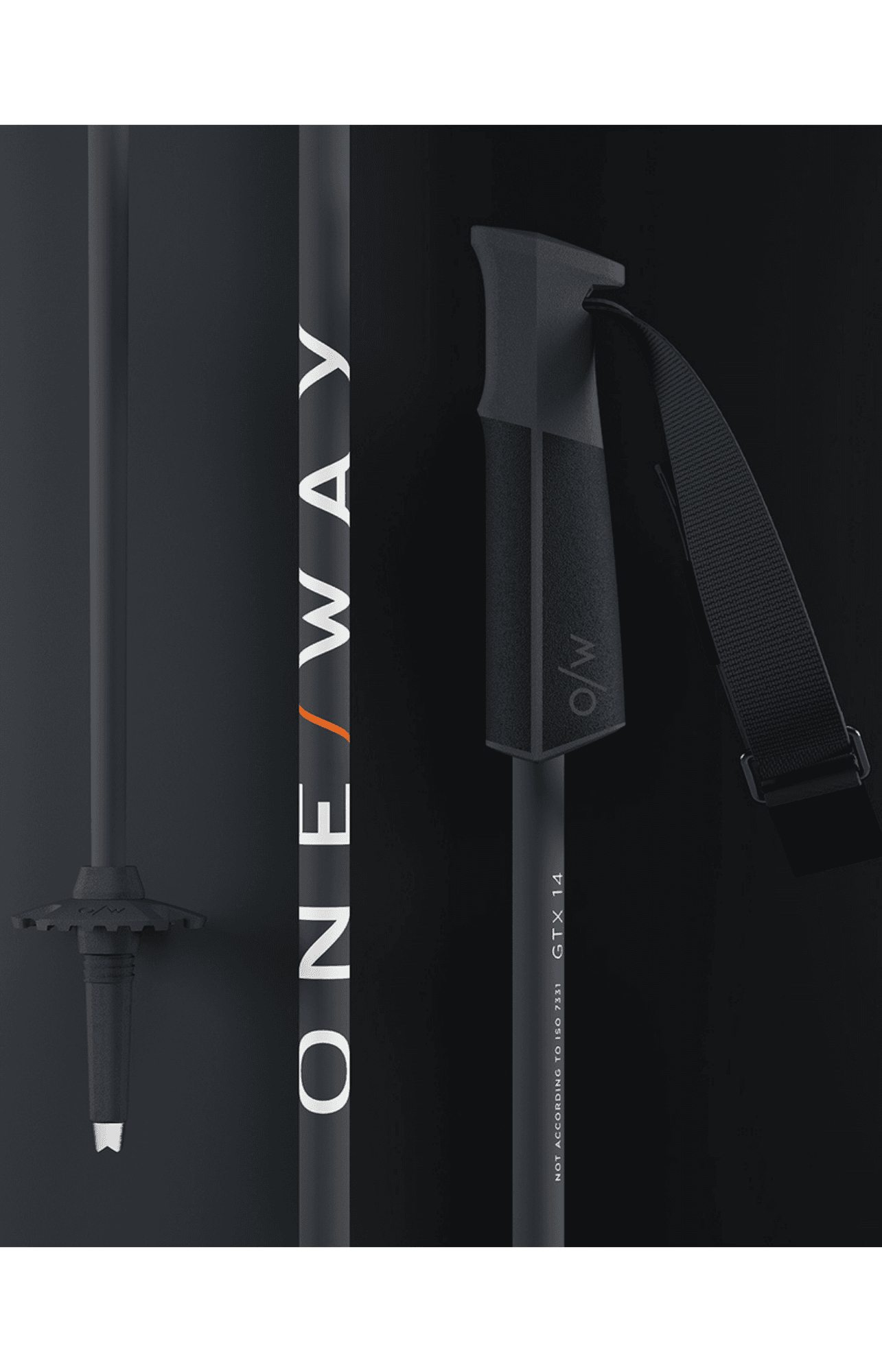 One Way GTX 14 Asphalt Ski Pole