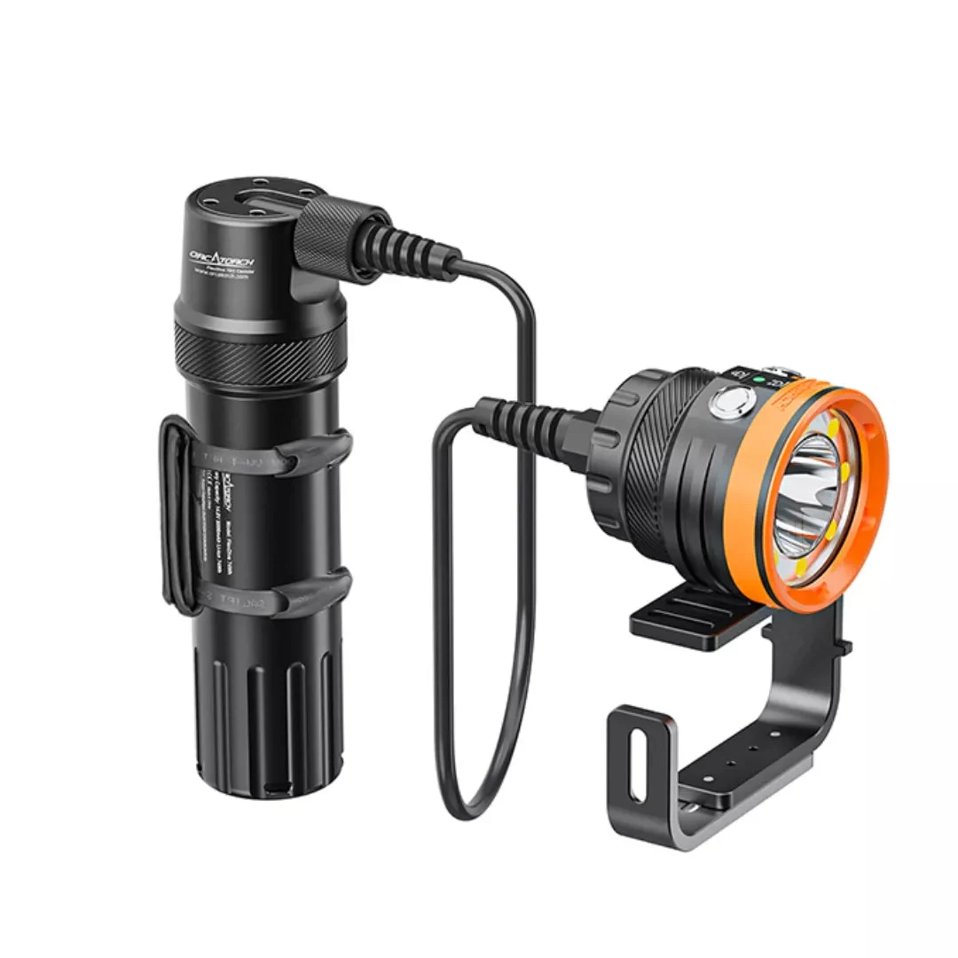 OrcaTorch FlexDive Canister Dive Light