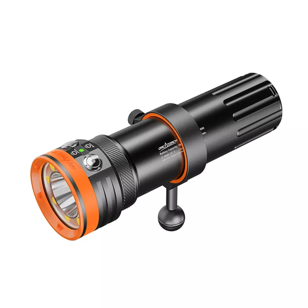 OrcaTorch FlexDive Video Dive Light