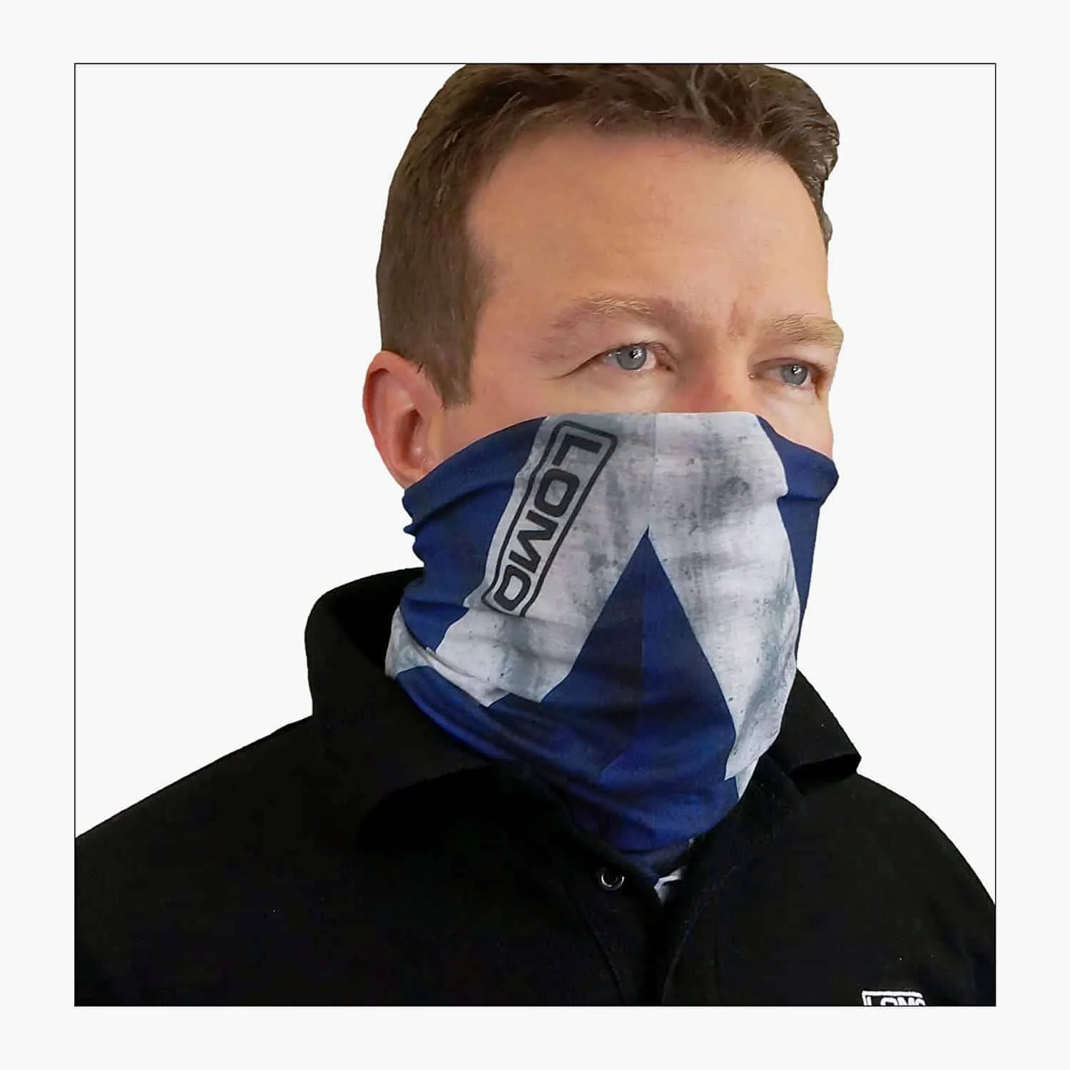 Scottish Headover Neck Tube Multifunctional Scarf – Saltire / Scotland Flag / Saint Andrew