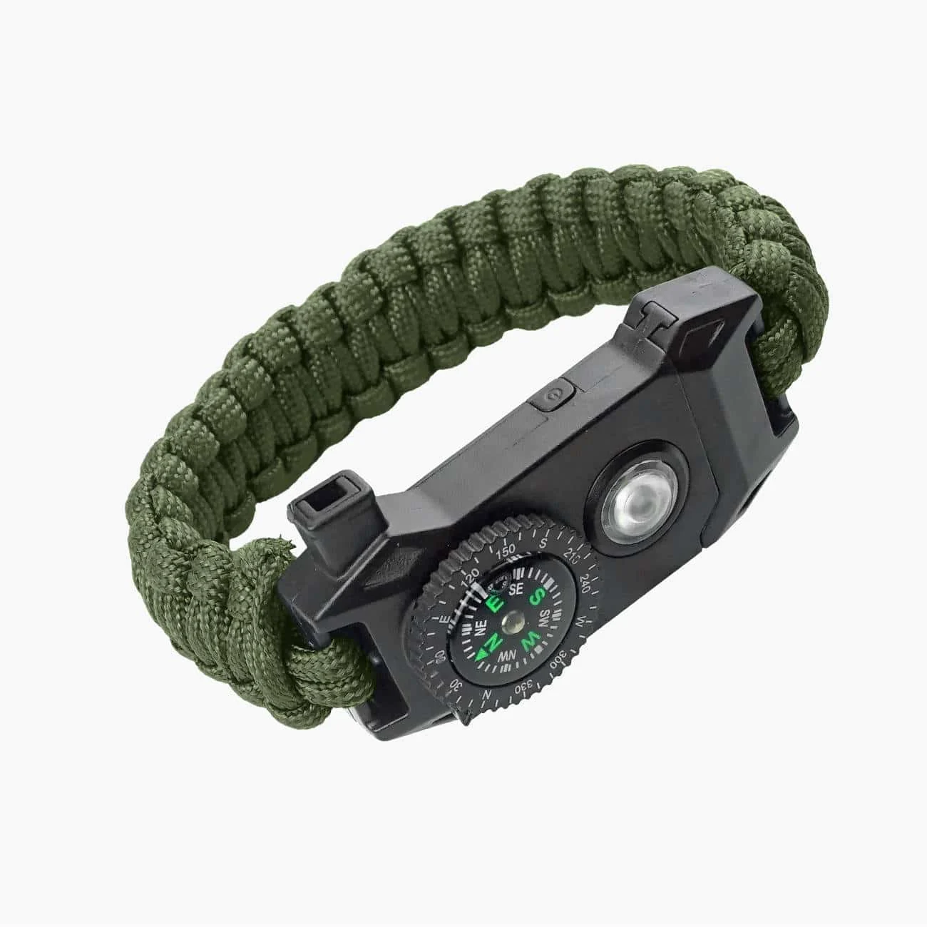 Paracord Bracelet with Compass – 9 inch
