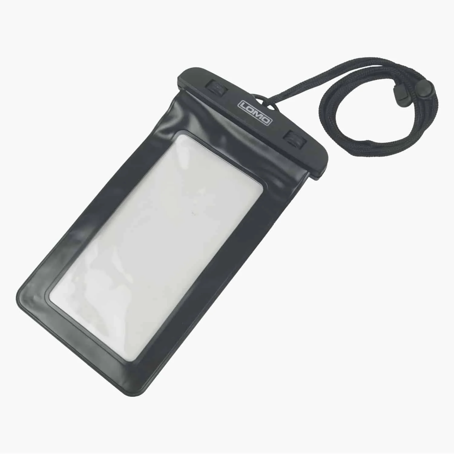 Clip Top Phone Pouch – Black