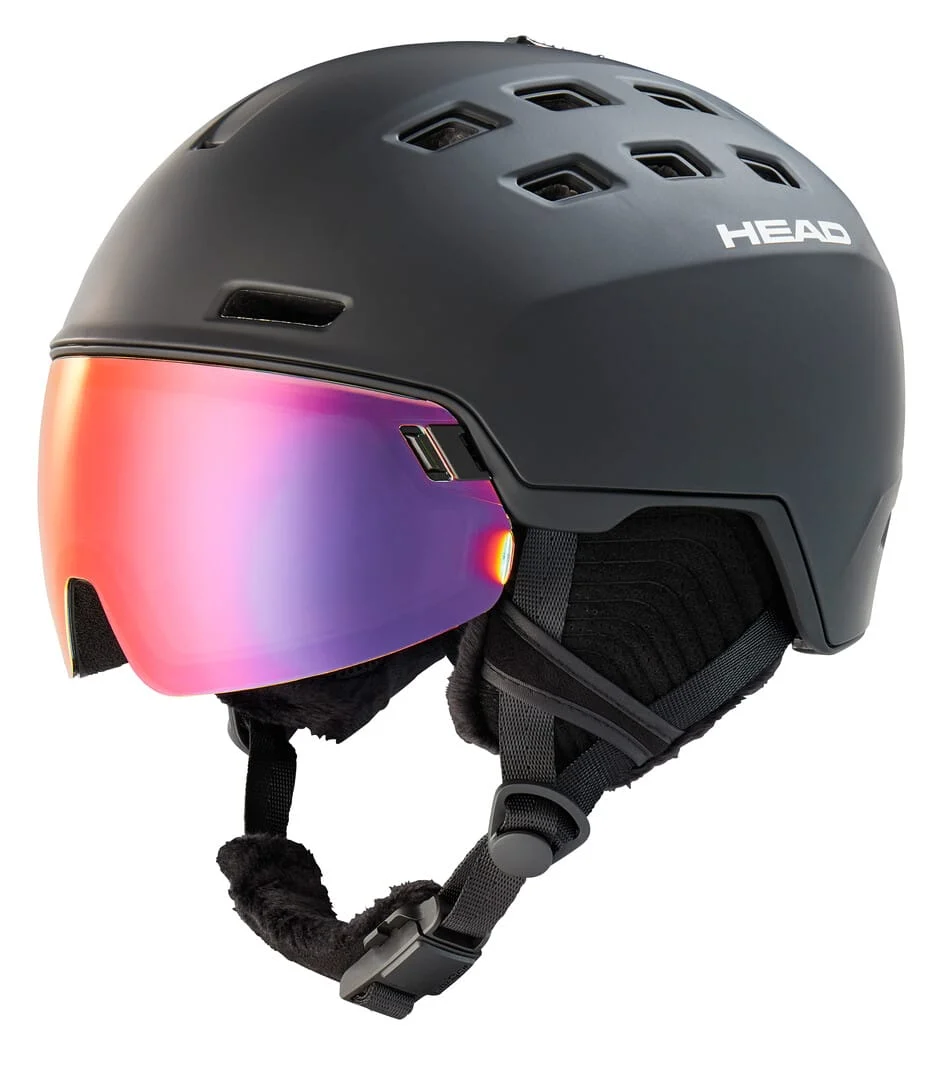 Head Radar 5K Pola Ski Helmet Black
