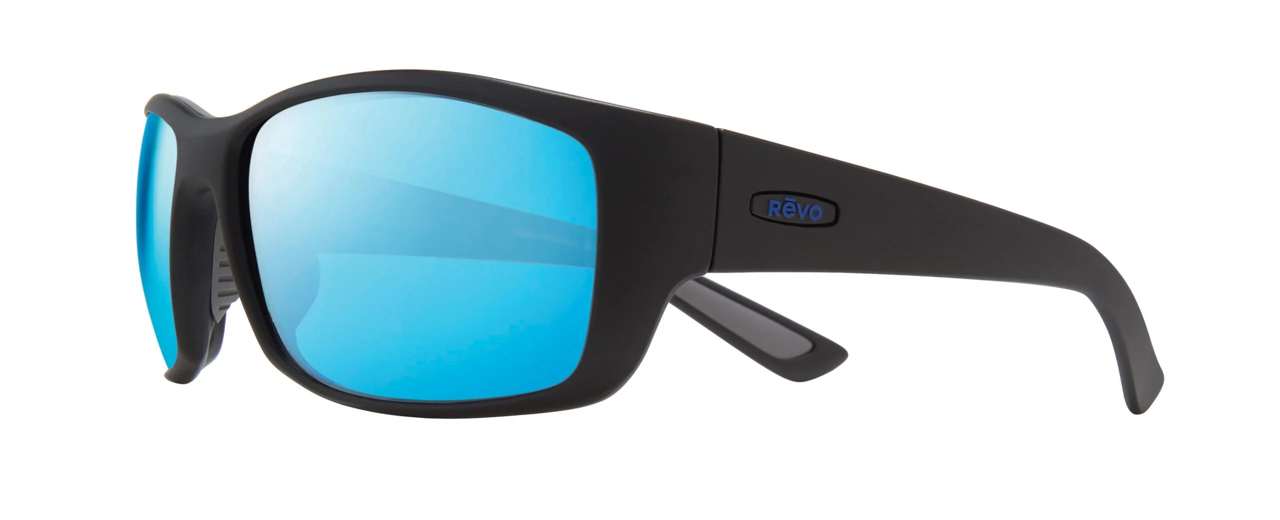 Revo Dexter – Matte Black/H20 Blue Sunglasses