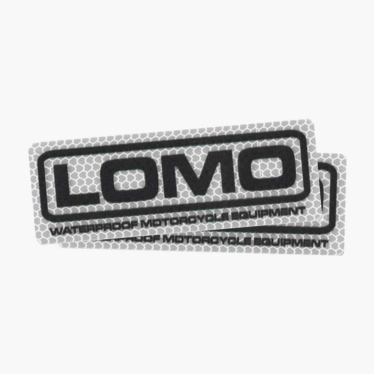 Retroreflective LOMO MOTORCYCLE ‘Roadsign’ Stickers – Pair