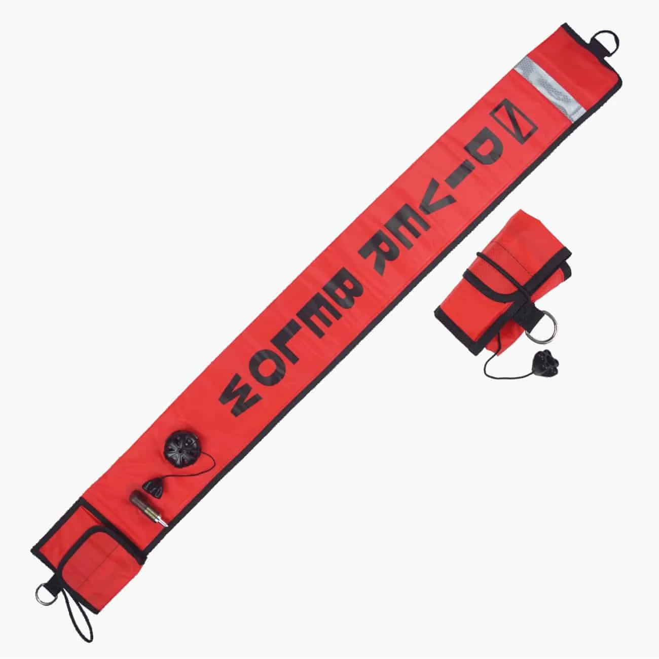 SMB 10 – Diver’s Delayed SMB – Red – 115cm
