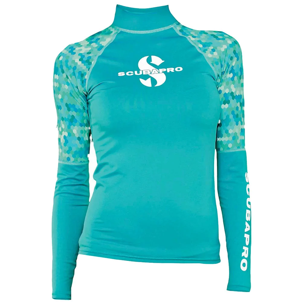 Scubapro UPF50 Long Sleeve Rash Guard - Women's Caribbean