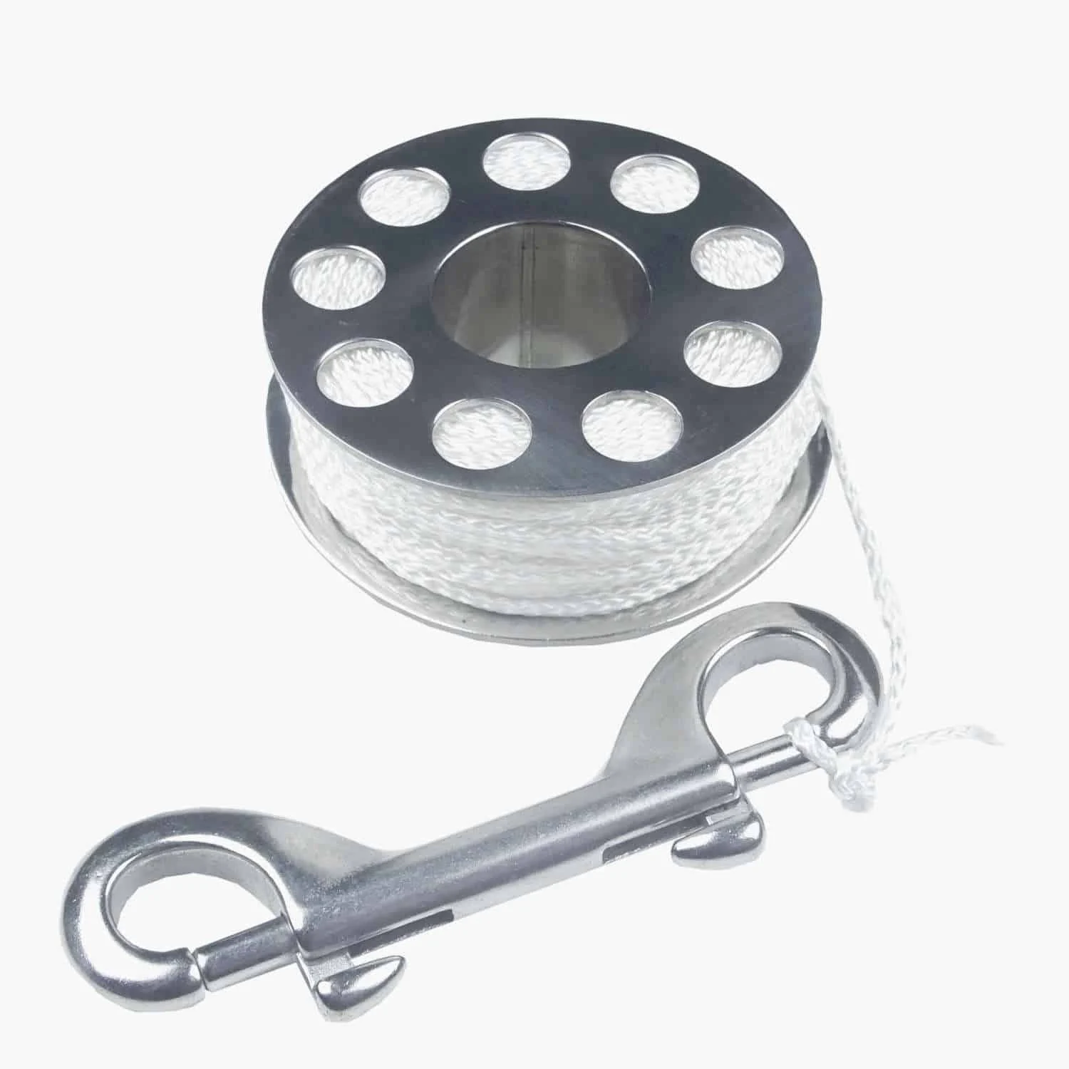 Stainless Steel Finger Reel For Diving – 22m / 75′