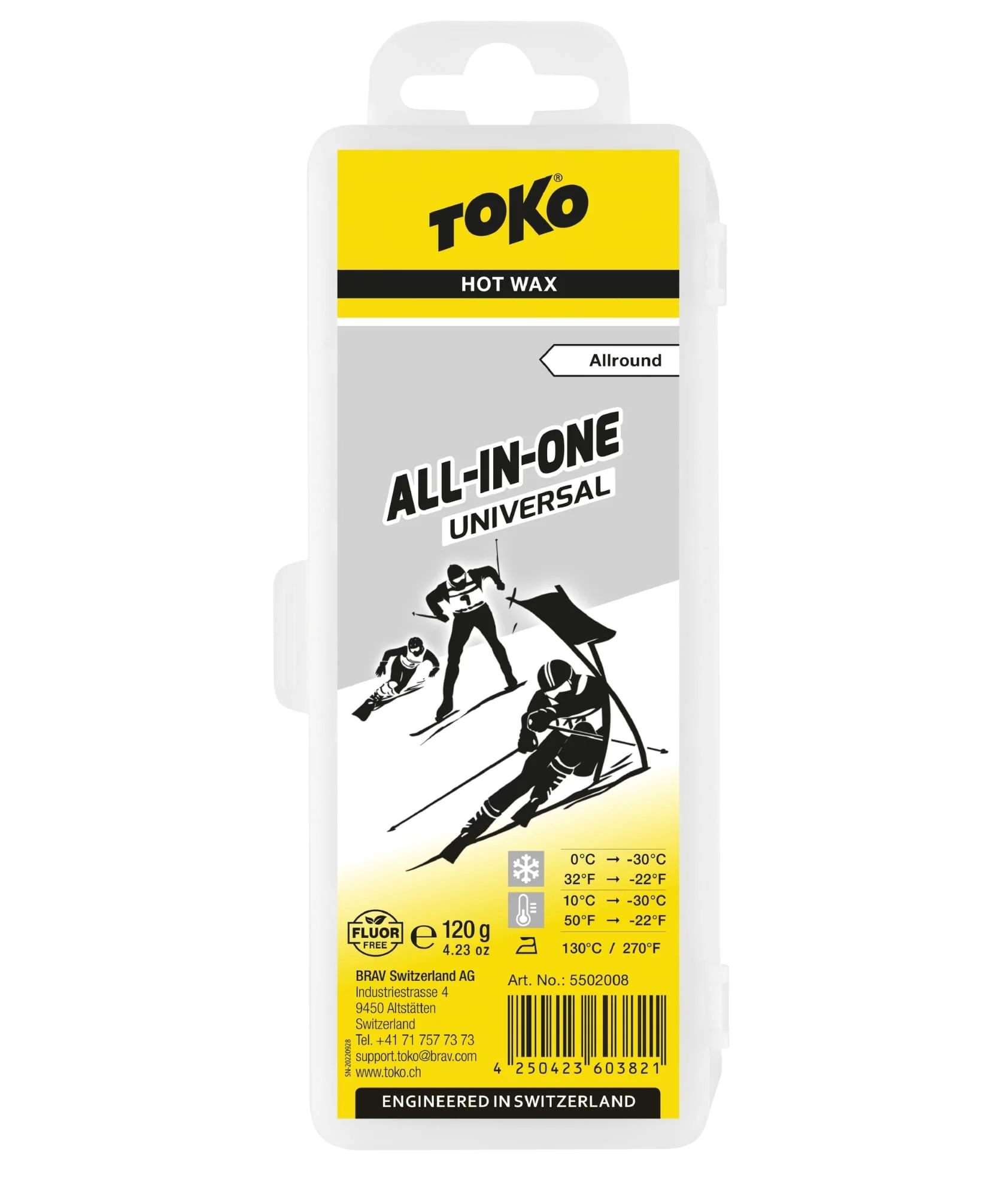 Toko All-In-One Universal Hot Wax 120g