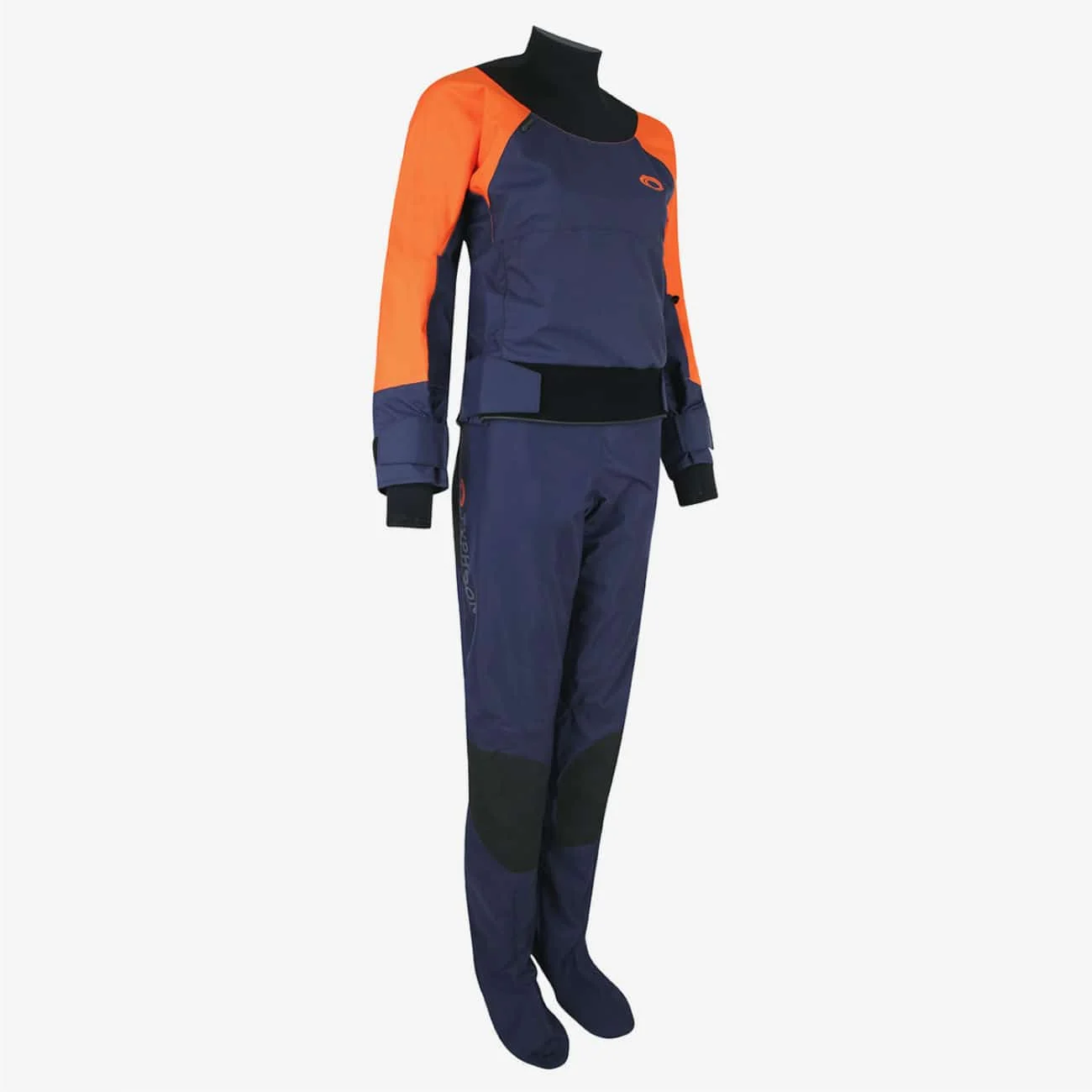 Typhoon Hendra Womens Drysuit – Orange/Navy