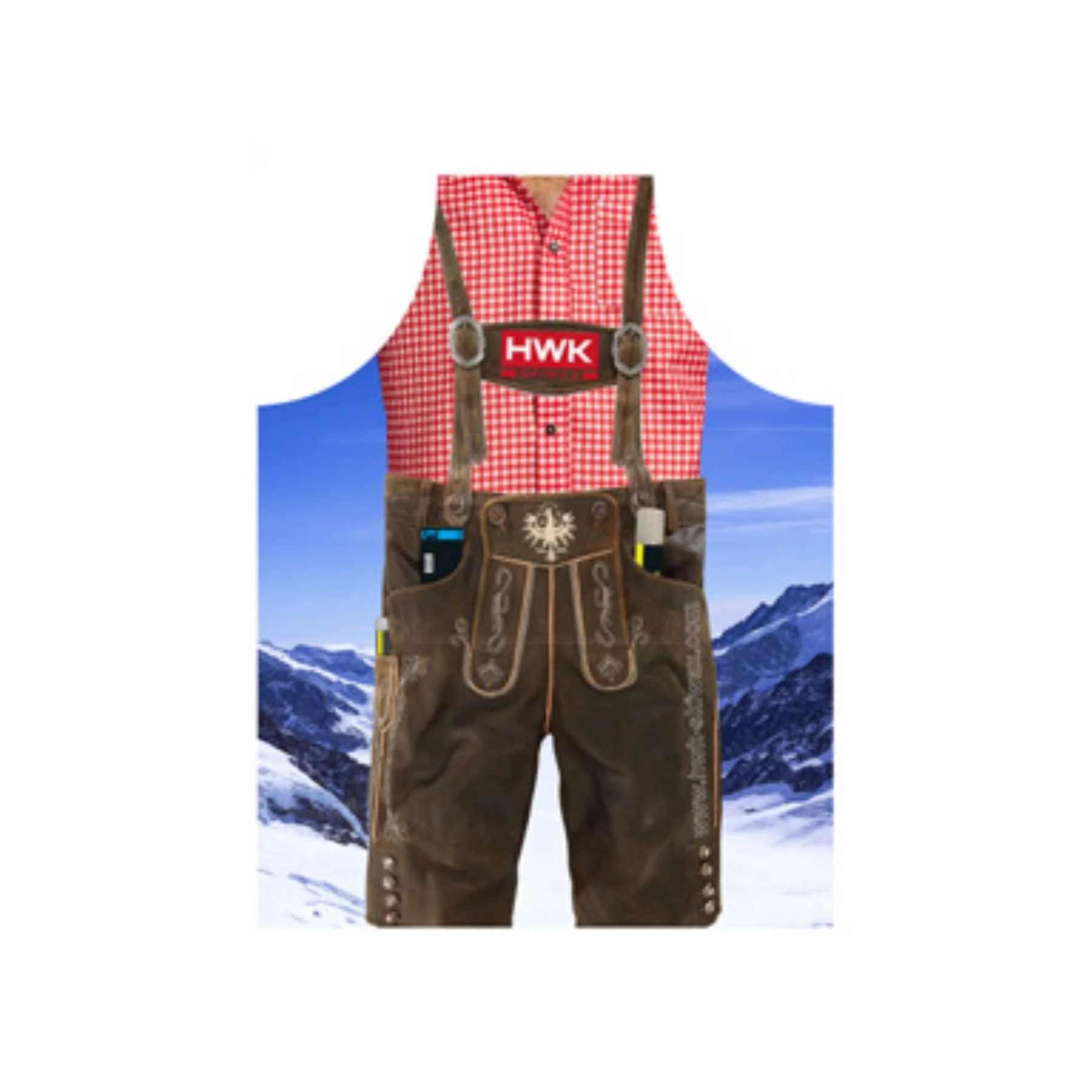 HWK Lederhosen Wax Apron