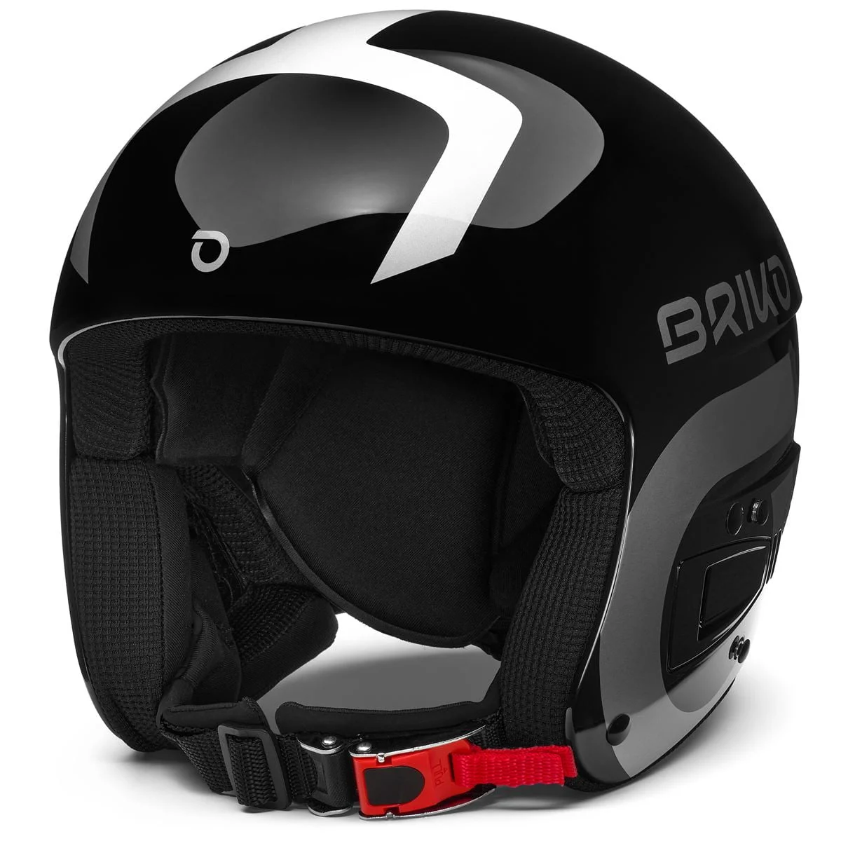 Briko Vulcano FIS 6.8 Junior Shiny Black Silver