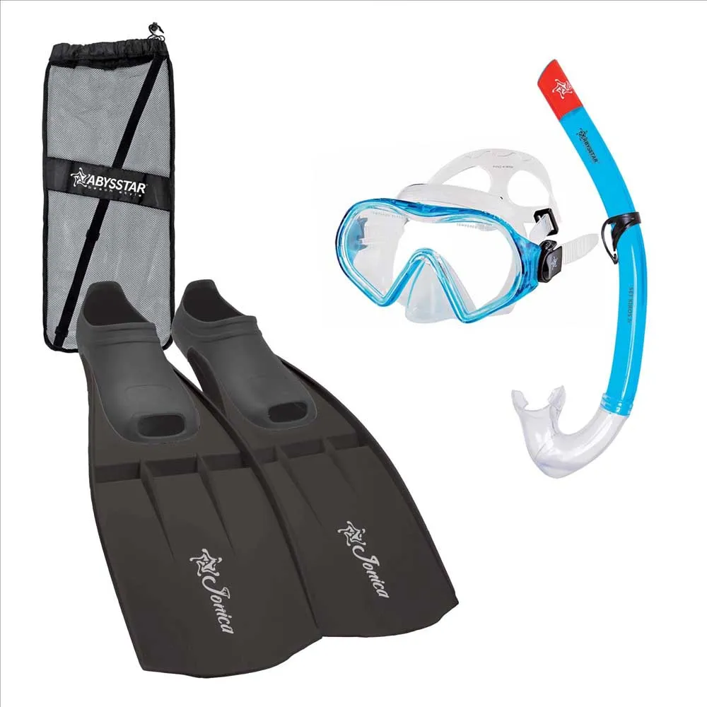 Abysstar Logo snorkeling set