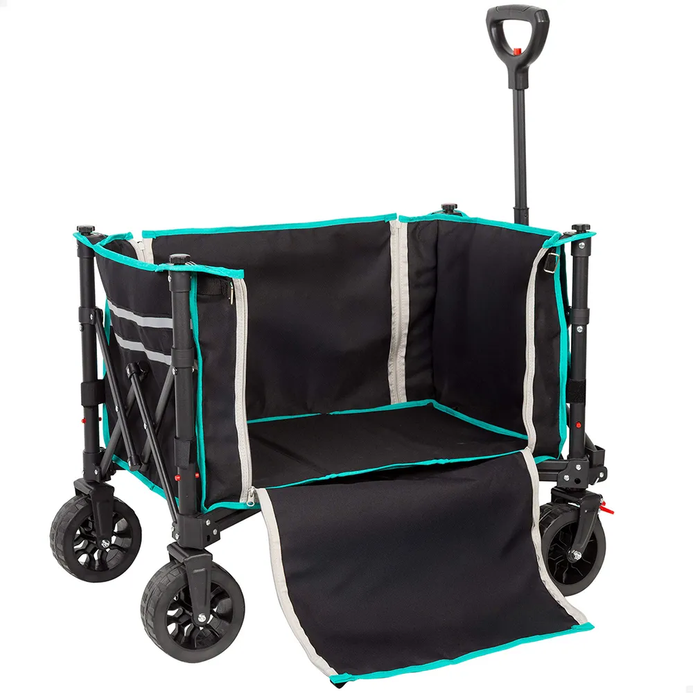 Aktive 62001 70x45x95 cm Wheel 14 cm folding beach wagon