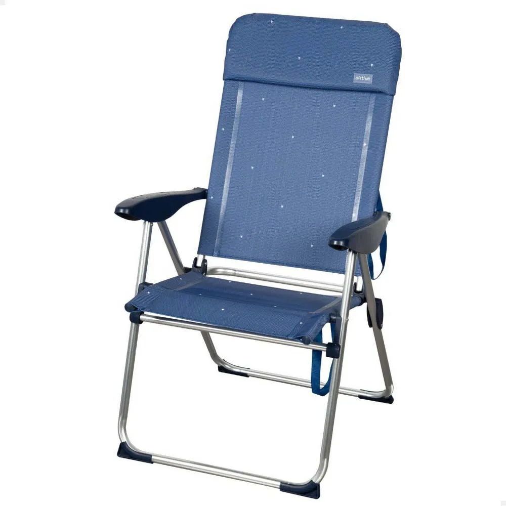 Aktive 62414 La Palma 4 positions 55x65x110 cm beach chair