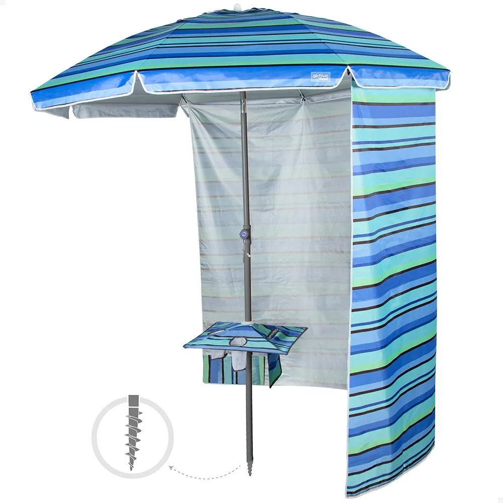 Aktive inclinable mast beach umbrella