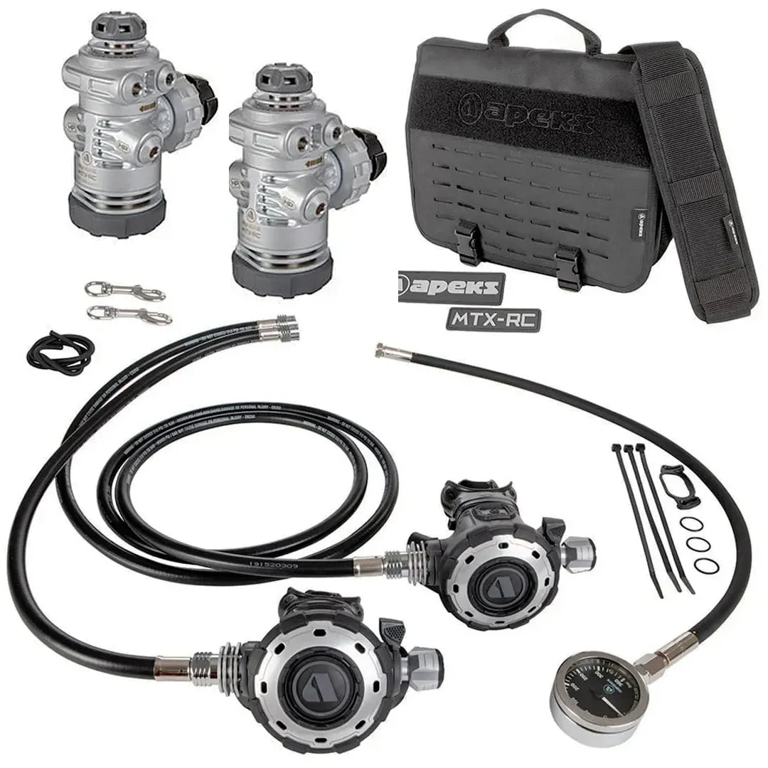 Apeks MTX-RC Twinset Regulator Set