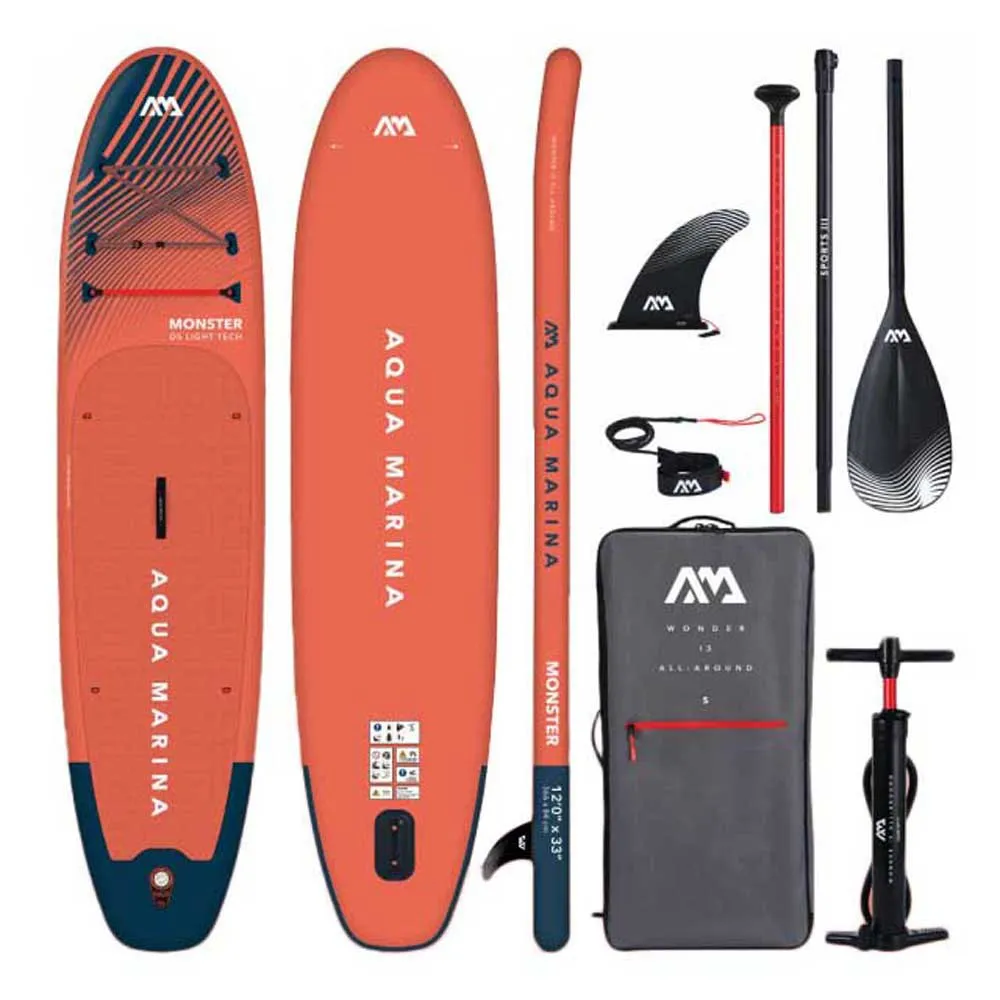 Aqua Marina Monster 12´10´´ inflatable paddle surf set