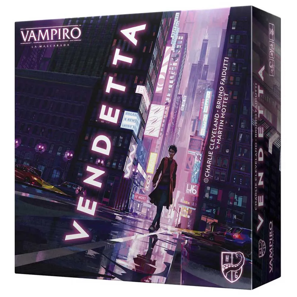 Asmodee Vampiro La Mascarada Vendetta board game