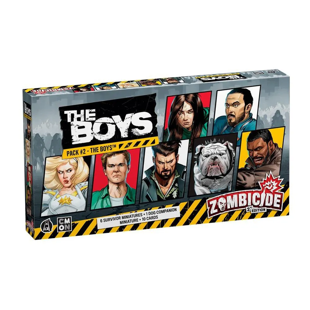 Asmodee Zombicide 2E The Boys Pack #2 The Boys board game