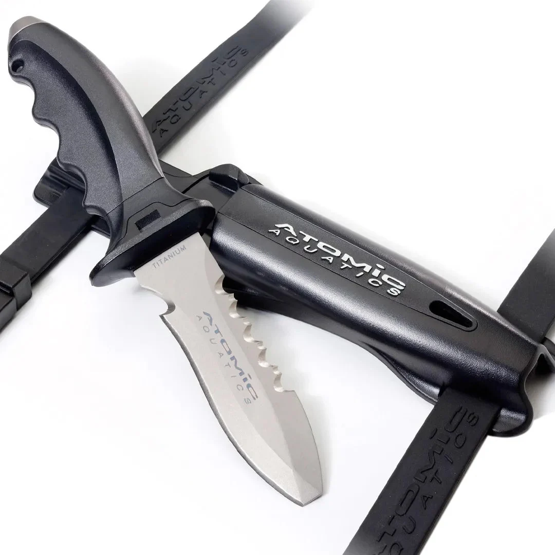 Atomic Ti6 Titanium Knife - Blunt Tip