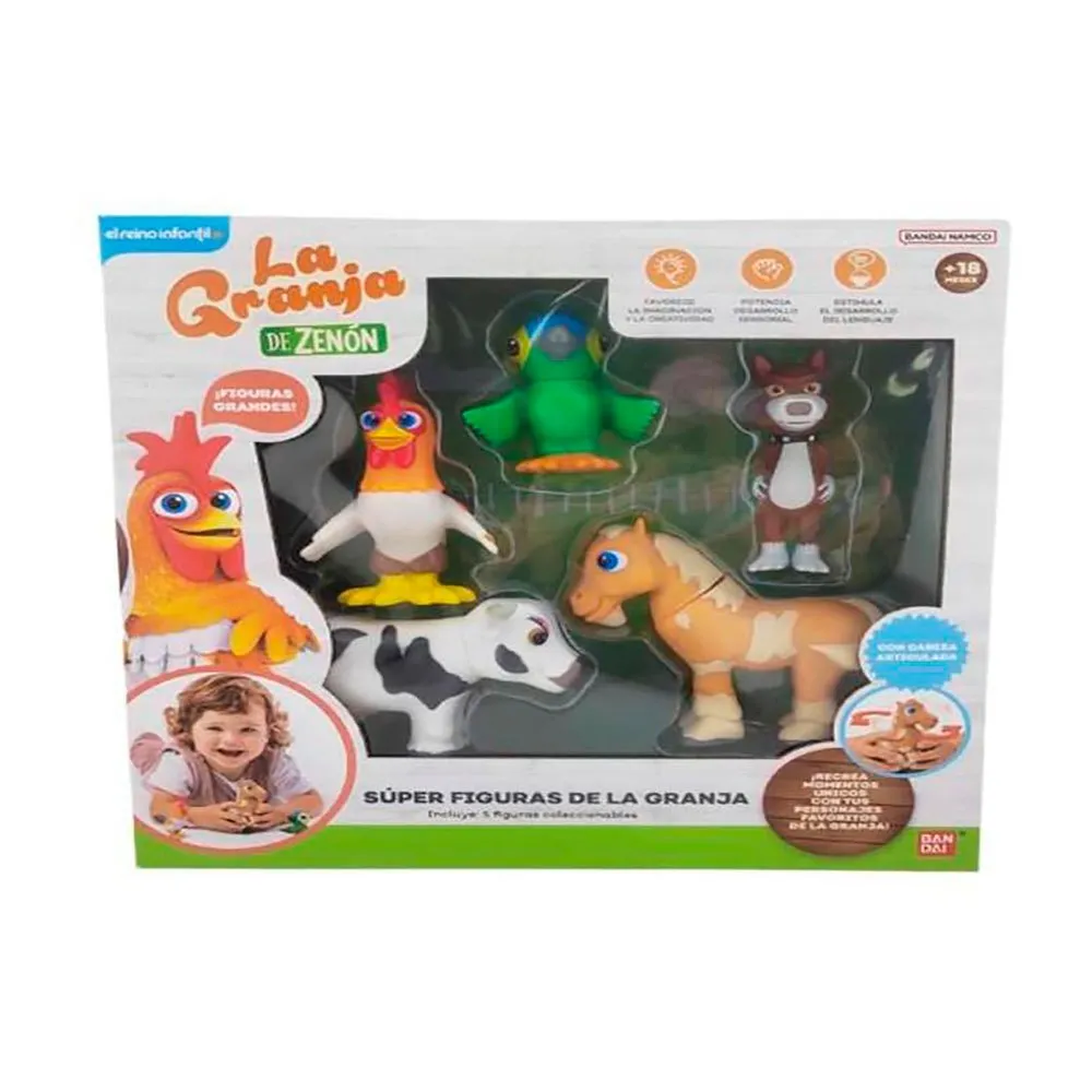 Bandai Zenon´s farm Figure 5 units