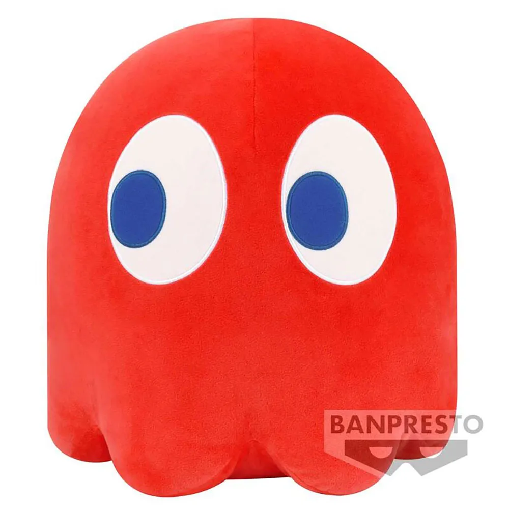 Banpresto Pac Man Super Big Plush Blinky figure