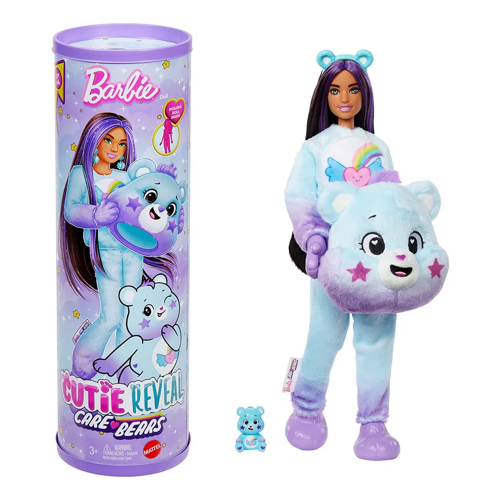 Barbie Cutie Reveal Care Bears Bright Dream doll